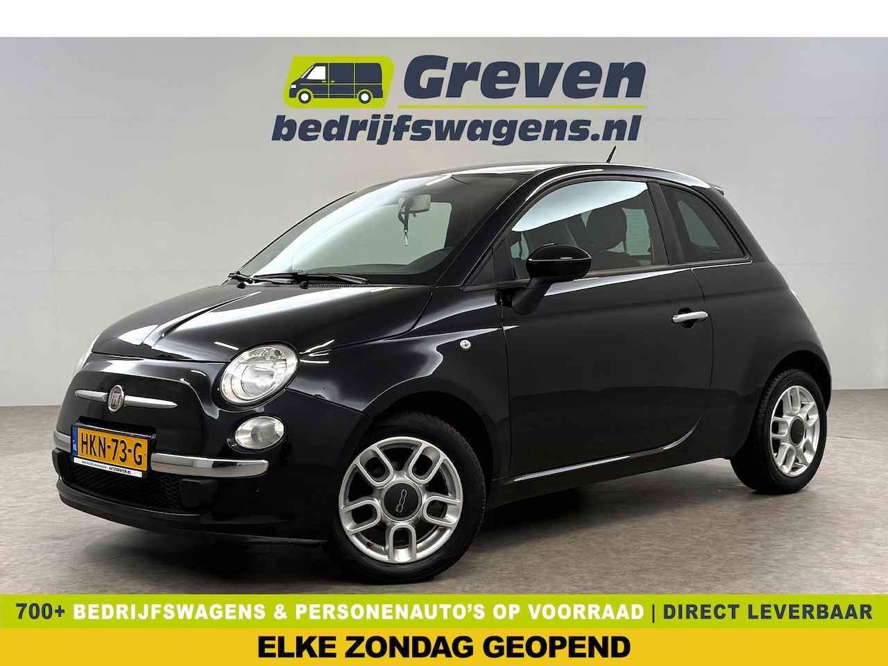 Fiat 500 - 1.2 Lounge | Airco | Elektrpakket | 15''LMV - AutoWereld.nl