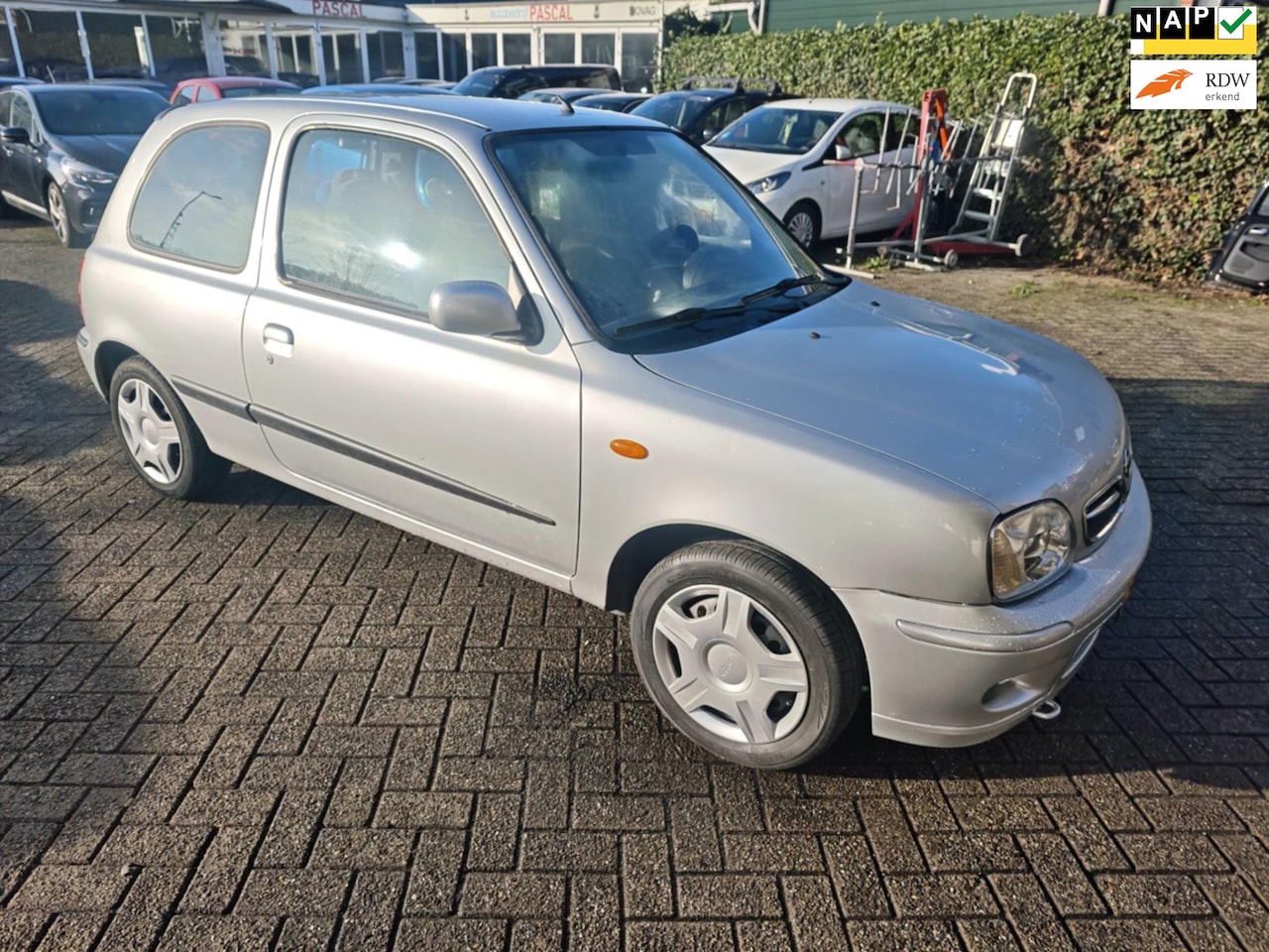 Nissan Micra - 1.4 Clair CVT automaat-Airco-Elek.pakket-NAP! - AutoWereld.nl
