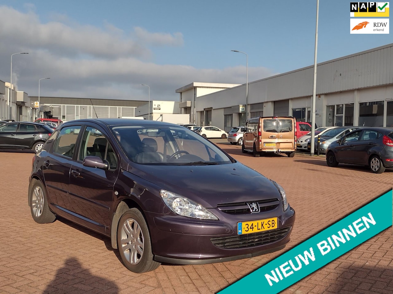 Peugeot 307 - 1.6-16V XSI MOOIE AUTO BEL 0619590613 5 DRS AIRCO APK NIEUWEN - AutoWereld.nl