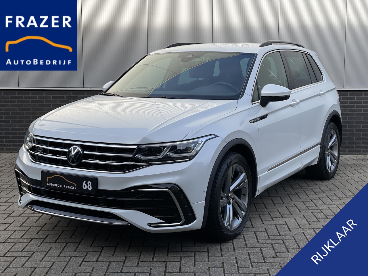 Volkswagen Tiguan - 1.5 TSI R-Line AUTOMAAT / LED / NAVI / ELECT. KLEP / - AutoWereld.nl