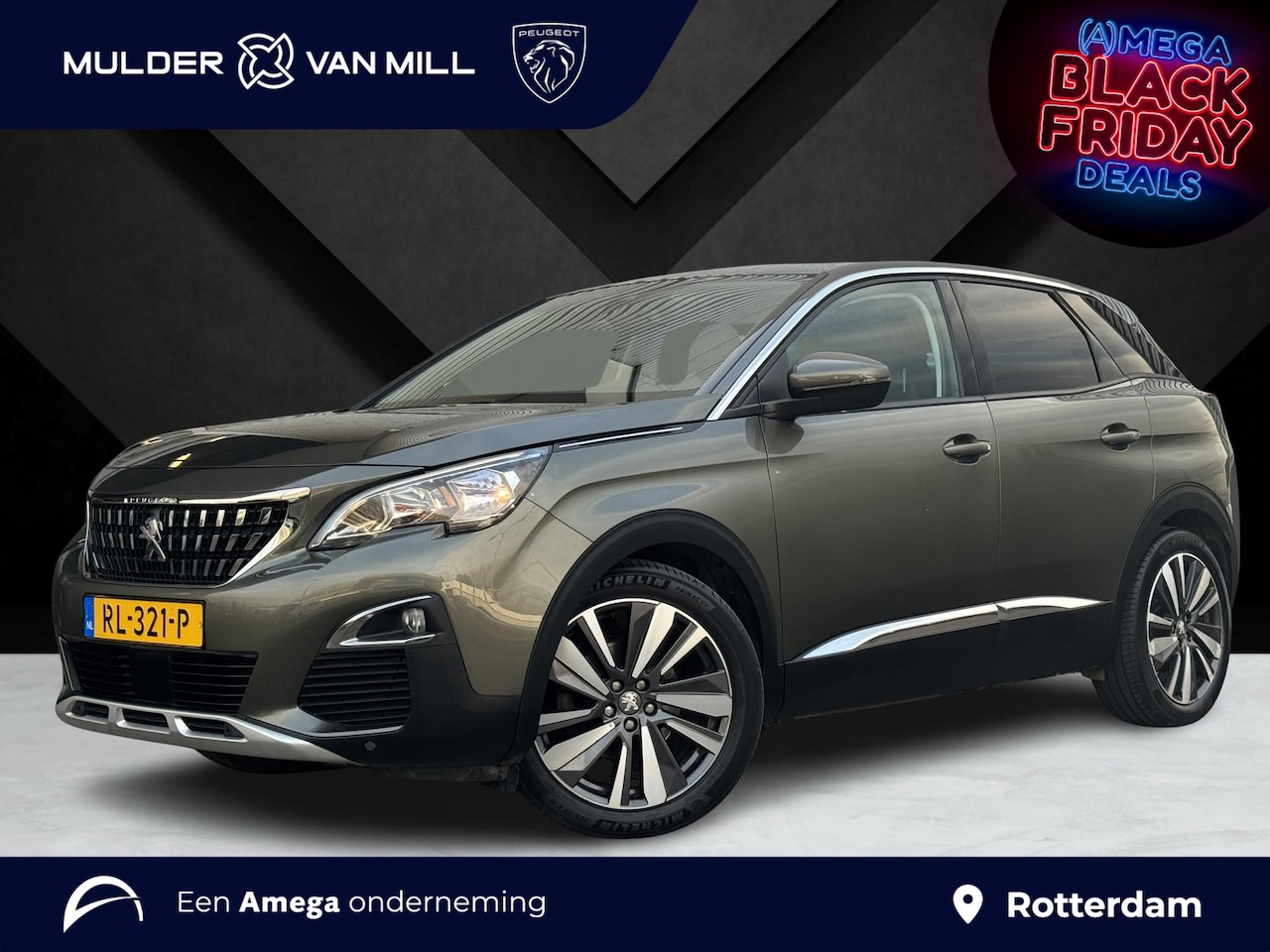 Peugeot 3008 - Allure 1.2 Turbo 130pk |  TREKHAAK | HANDSFREE A.KLEP | CAMERA | NAVI | CARPLAY | KEYLESS - AutoWereld.nl