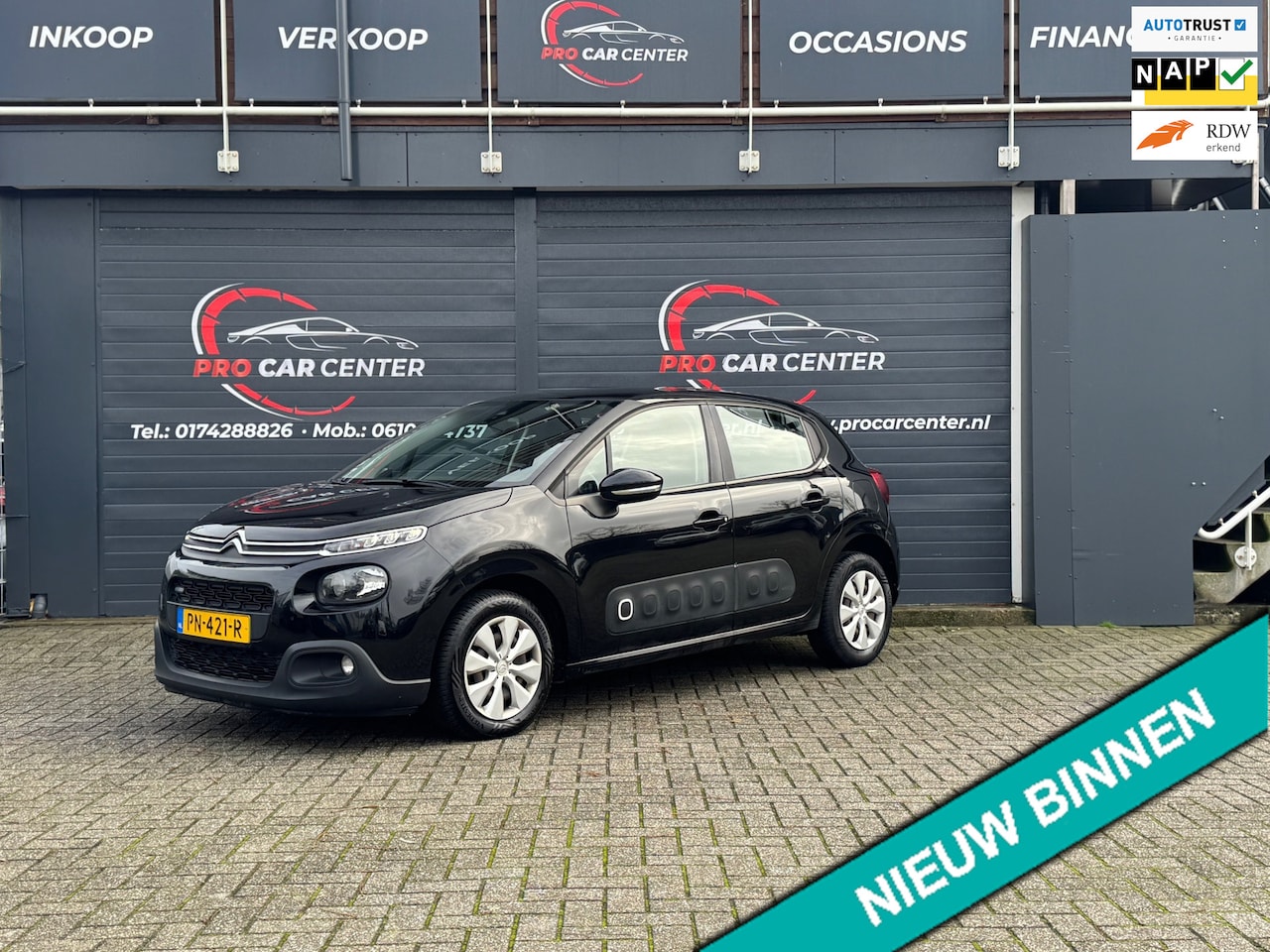 Citroën C3 - 1.2 PureTech Feel CRUISE|CLIMATE|PDC|NAVI|EL.RAMEN|NAP|APK - AutoWereld.nl