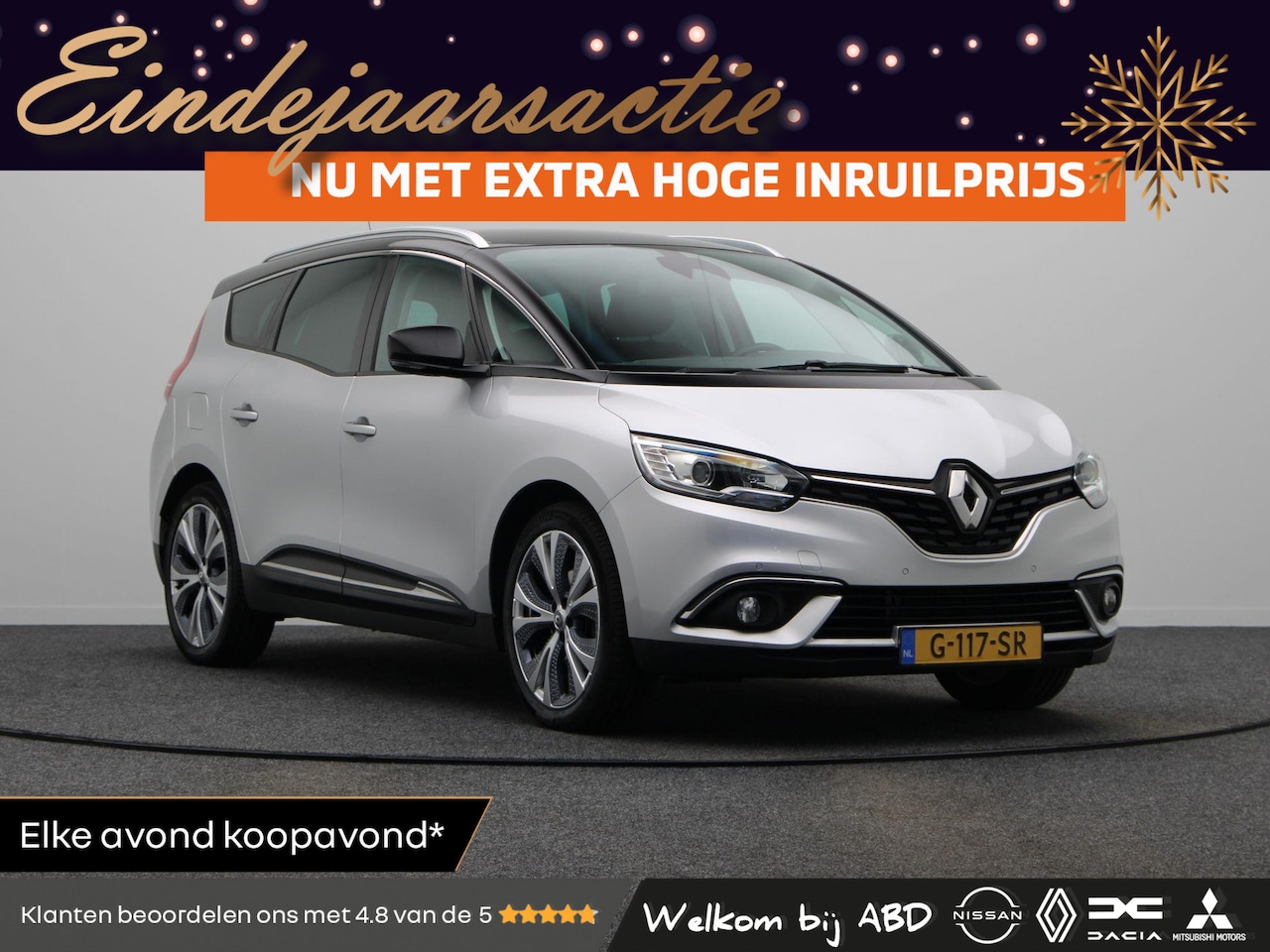 Renault Scénic - TCe 160pk EDC/Autom. Bose 7p. | Trekhaak | Adaptive Cruise Control | 7 persoons | Nieuwsta - AutoWereld.nl