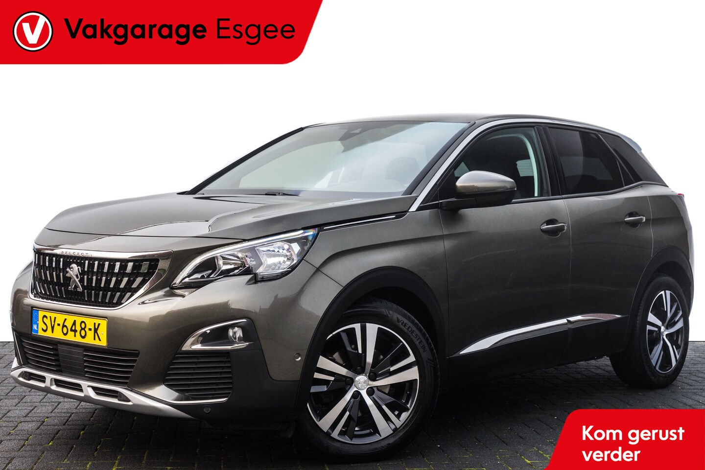 Peugeot 3008 - 1.2 131 PK Allure Automaat | Clima | Navi | Pdc | Camera | Cruise | | Lmv 18 inch | Led | - AutoWereld.nl