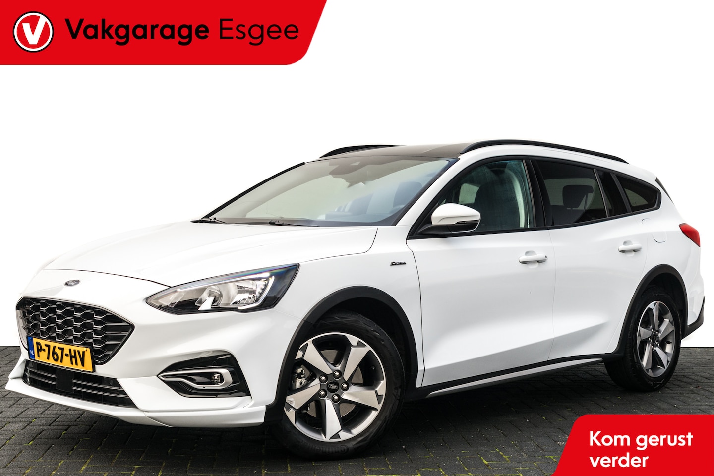 Ford Focus Wagon - 1.0 126 pk Titanium X Business | Automaat | Clima, | Cruis | Camera | | Hoge zit | Pdc |16 - AutoWereld.nl