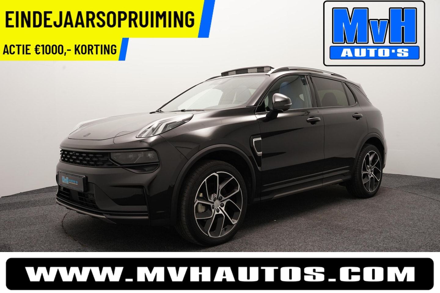 Lynk & Co 01 - 1.5 Plug-in Hybride|FULL BLACK|ZWARTE.HEMEL|NAP - AutoWereld.nl