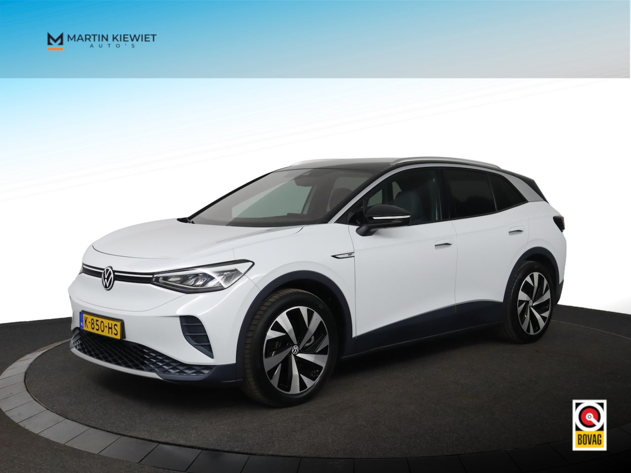 Volkswagen ID.4 - First 77 kWh|SOH 92%|Trekhaak|Stoel/stuur verwarmd|Alcantara - AutoWereld.nl