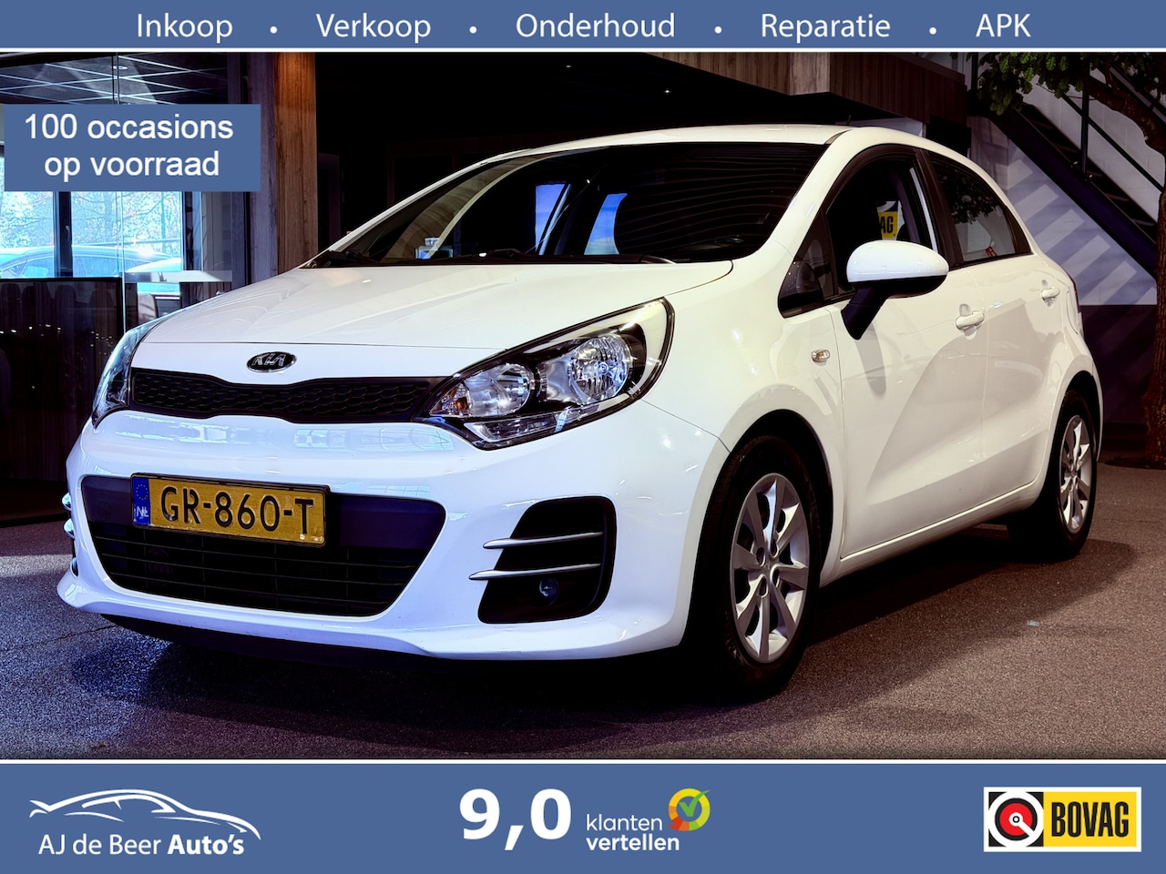 Kia Rio - 1.2 CVVT ComfortLine Airco | Cruise | Parrot systeem - AutoWereld.nl