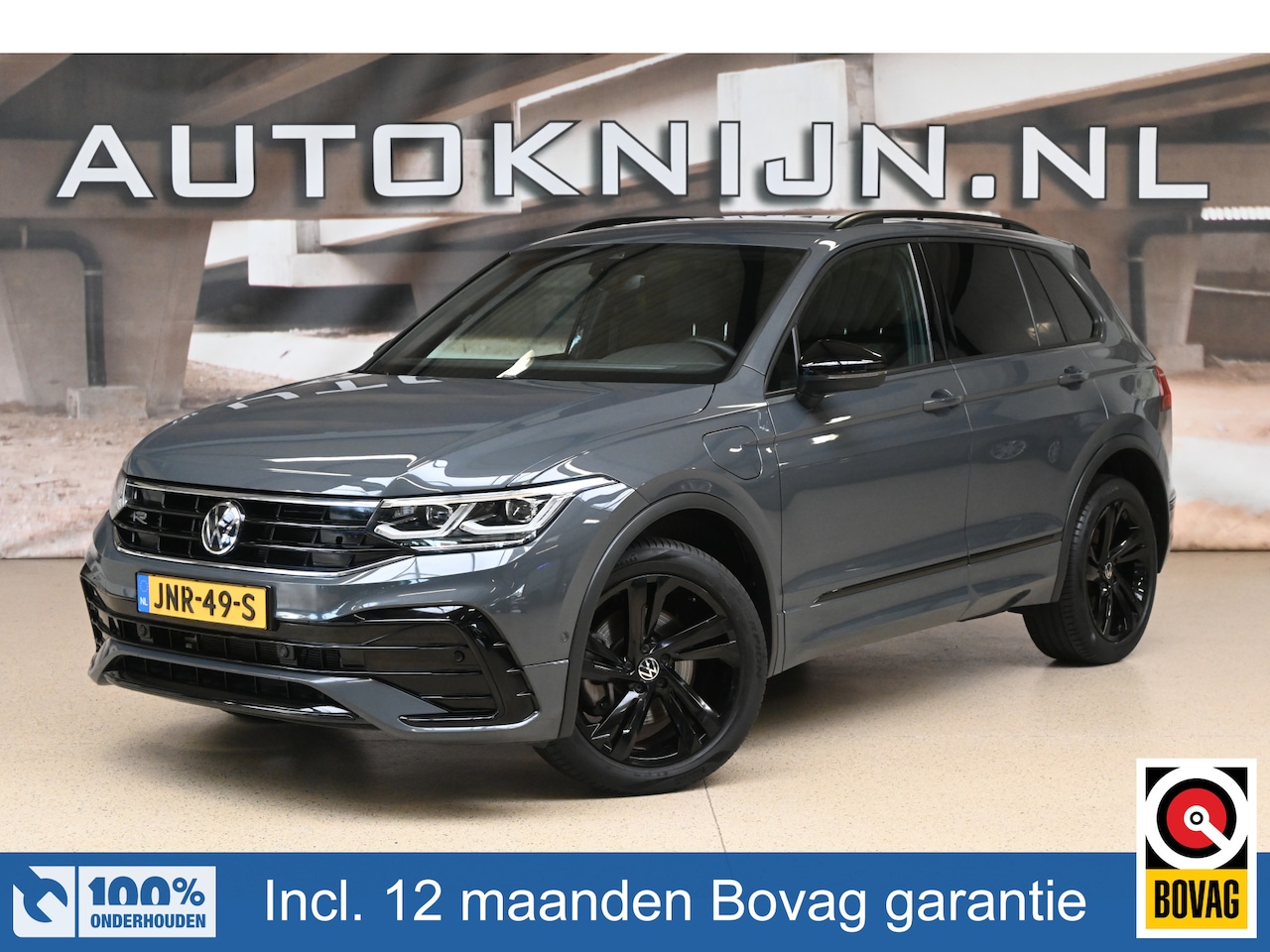 Volkswagen Tiguan - 1.4 TSI eHybrid 245pk R-Line Business+ | IQ. Light | Camera | Trekhaak | 100% (Dealer) ond - AutoWereld.nl