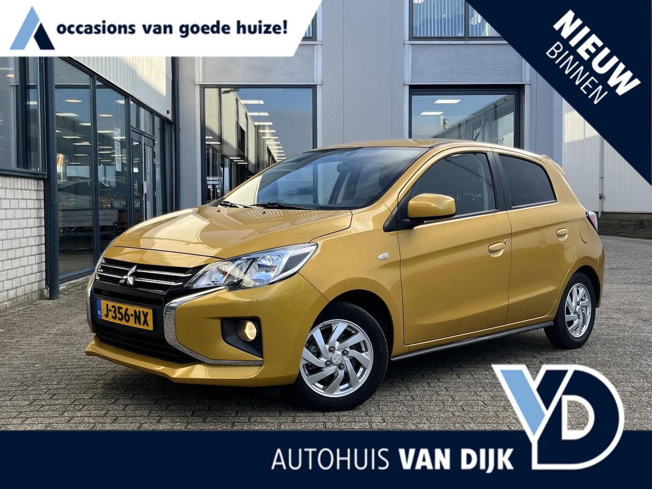 Mitsubishi Space Star - 1.2 Active | NL Auto/1e Eig./Voll.Historie/Airco Apple CarPlay-Android Auto - AutoWereld.nl