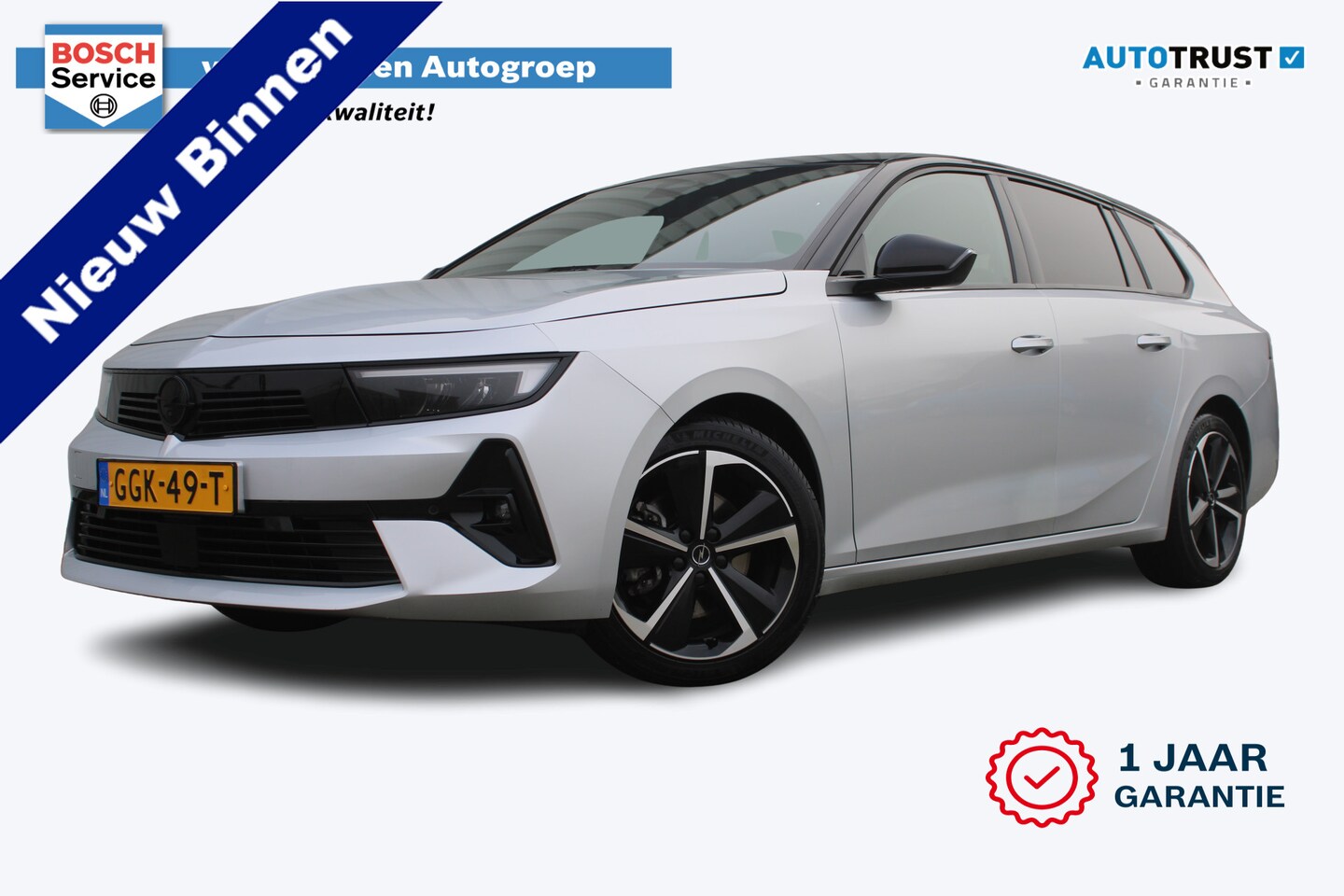 Opel Astra Sports Tourer - 1.2 Turbo Hybrid GS | Incl. 12 maanden garantie | Adaptieve cruise control | Apple carplay - AutoWereld.nl