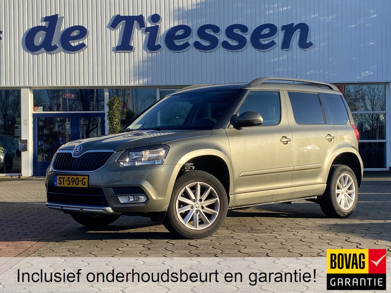 Skoda Yeti - 1.2 TSI Greentech Ambition Stoelvrw., Automaat, Trekhaak, Rijklaar met beurt & garantie! - AutoWereld.nl