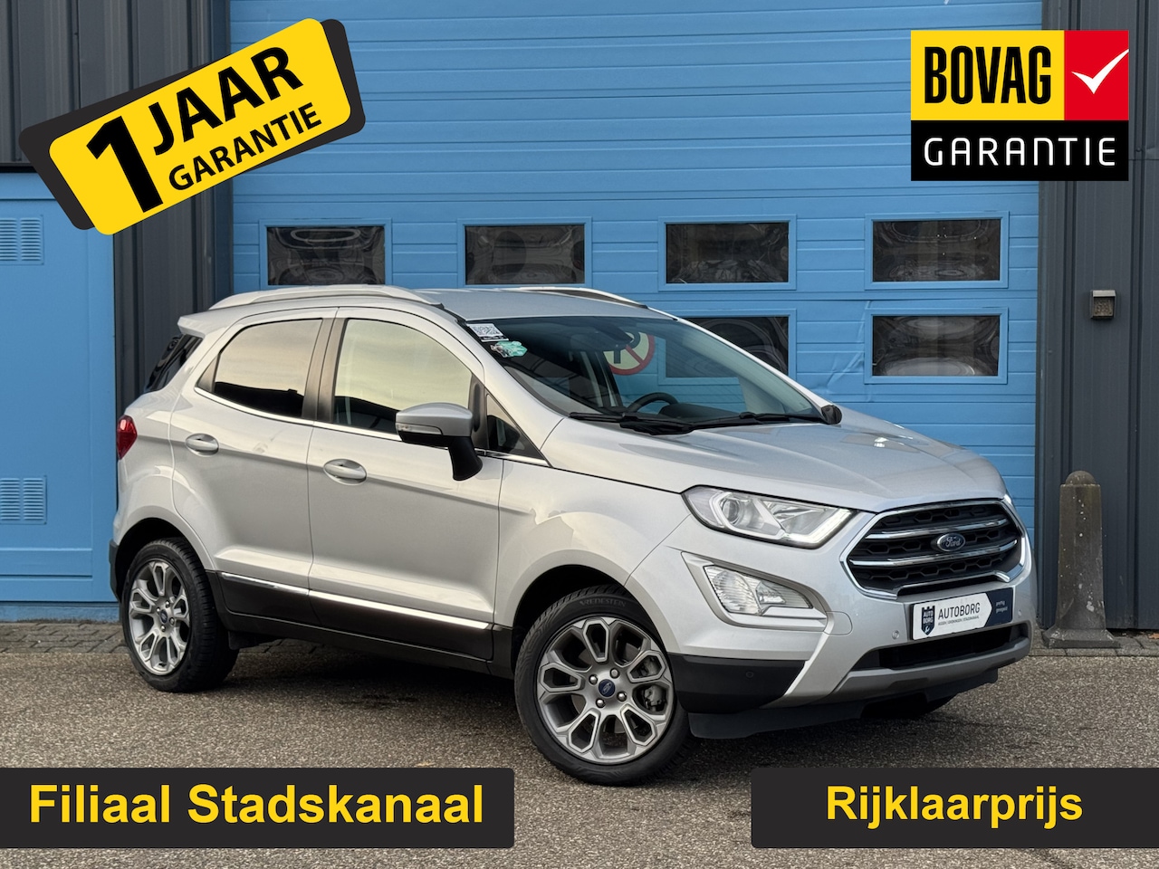 Ford EcoSport - 1.0 EcoBoost Titanium GRATIS Afleverpakket! | B&O Audio | Trekhaak | Winterpakket | - AutoWereld.nl