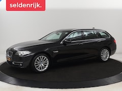 BMW 5-serie Touring - 520i Luxury Edition | Leder | Trekhaak | Stoelverwarming | Memory | Navigatie | Bi-Xenon |