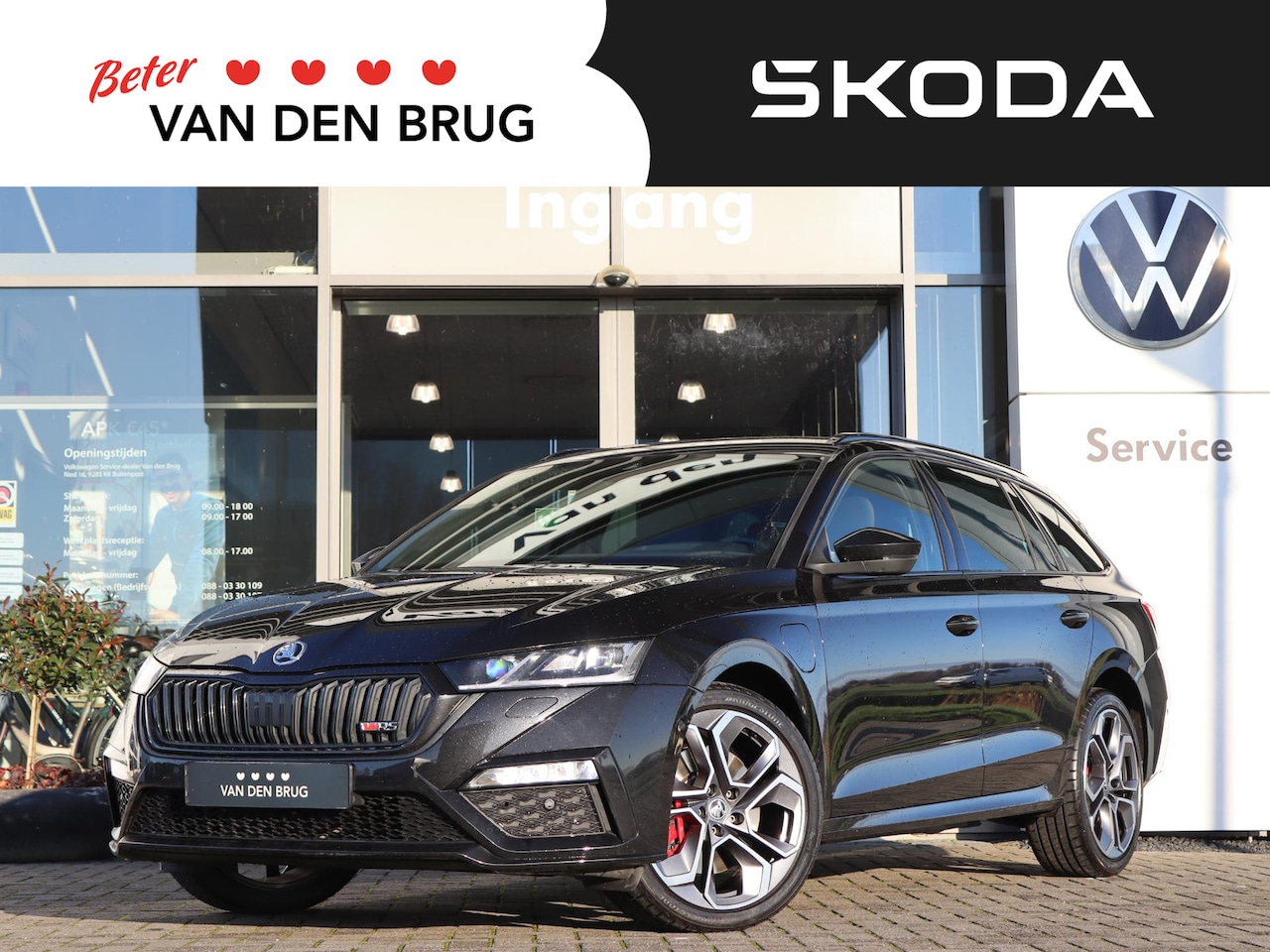 Skoda Octavia Combi - 1.4 TSI 245 pk DSG RS iV PHEV Business | SmartLink | Canton | Matrix LED | Stoelverwarming - AutoWereld.nl
