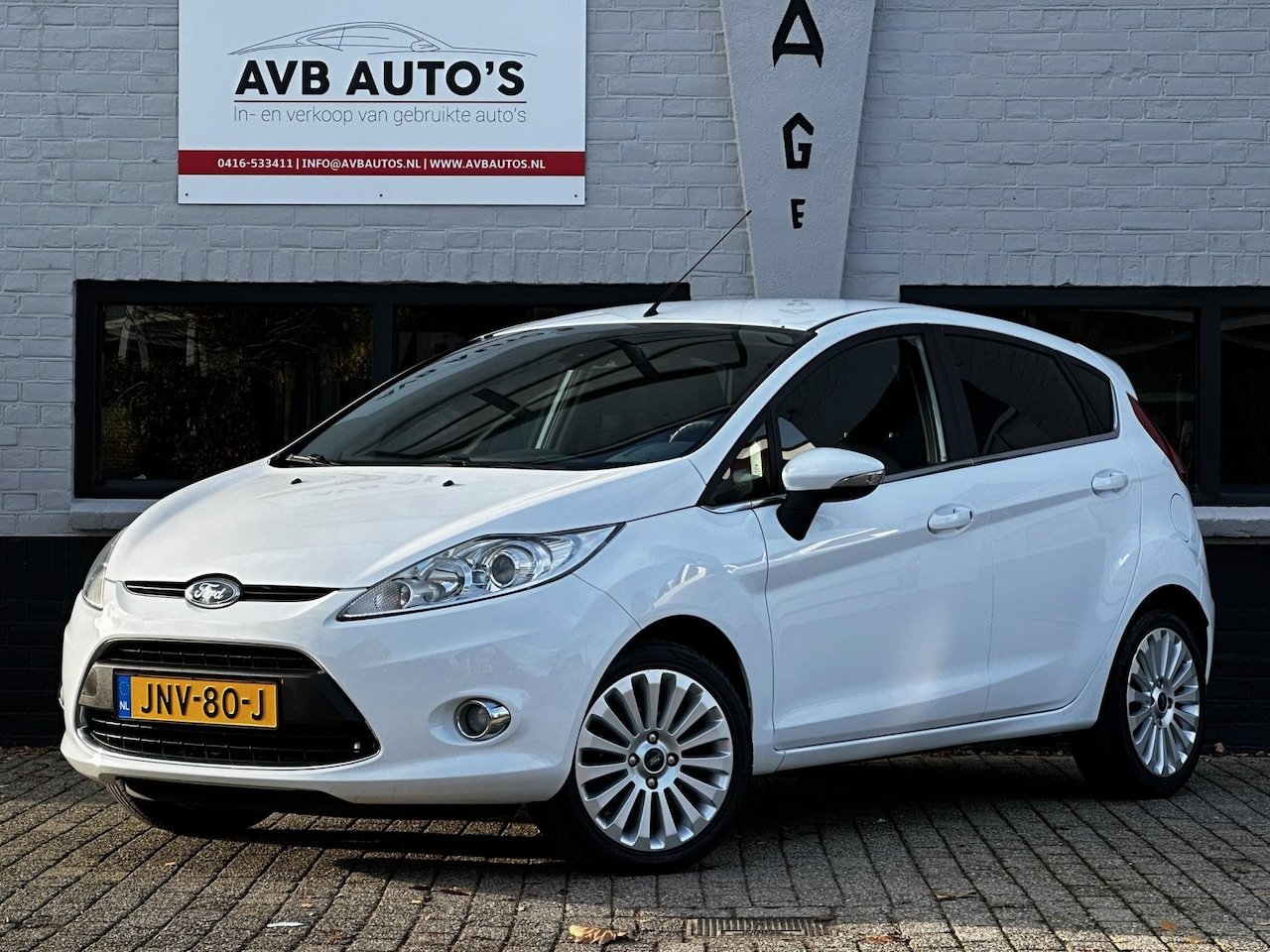 Ford Fiesta - 1.25 Titanium Clima USB Aux Apk t/m 31-5-2027 - AutoWereld.nl