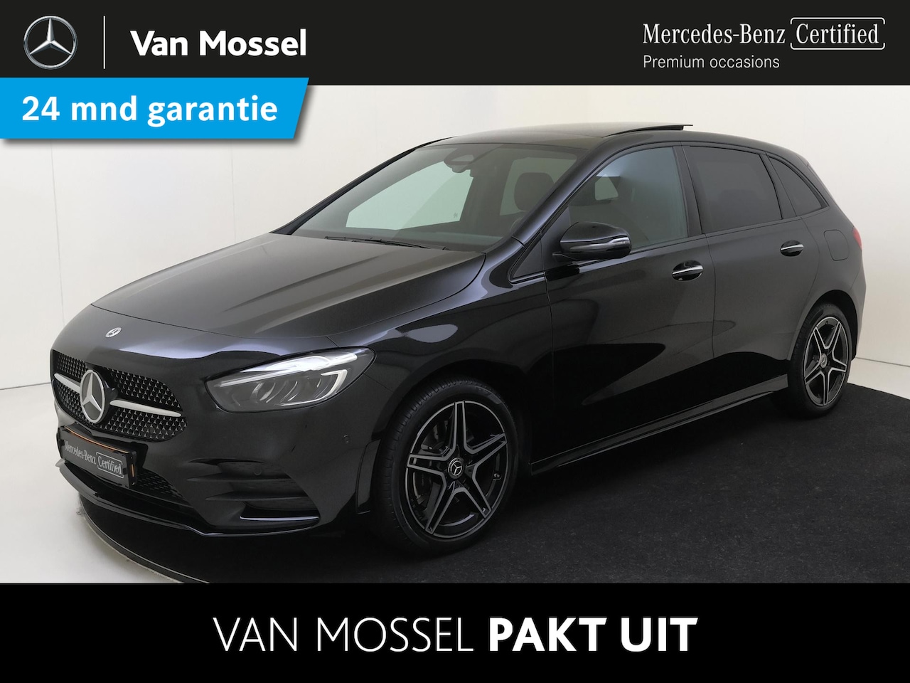 Mercedes-Benz B-klasse - 250 e Business Solution AMG Panoramadak / Nightpakket / Parkeercamera / Stoelverwarming / - AutoWereld.nl