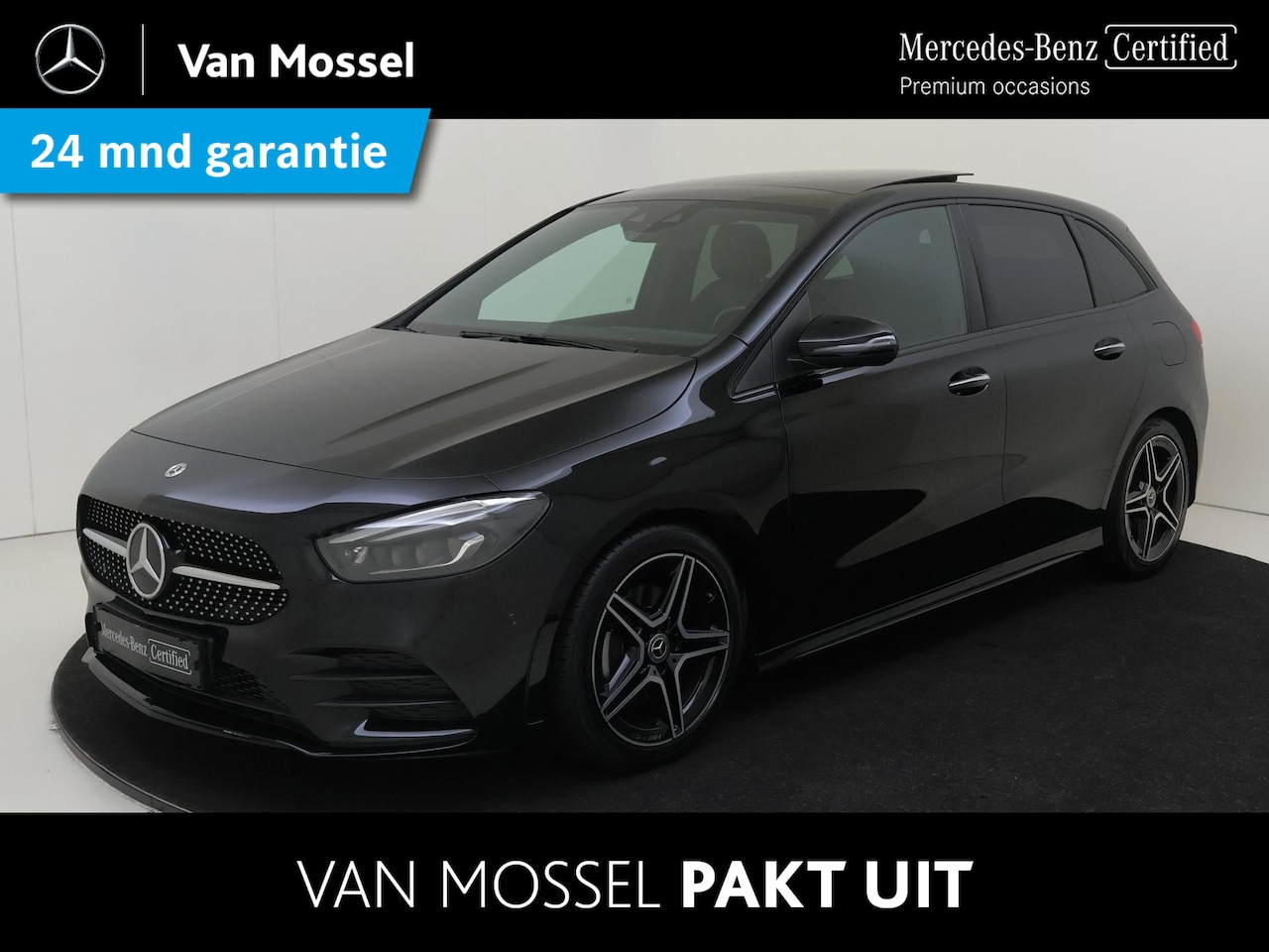 Mercedes-Benz B-klasse - 180 Business Solution AMG Premium Plus/ Panoramadak /Memory stoelen /Night pakket - AutoWereld.nl