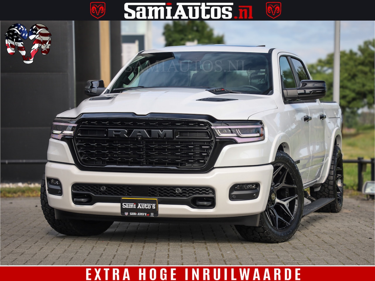 Dodge Ram 1500 - 1500 Limited Night High Output 540HP 706Nm | Massage + Full Option | De Meest Luxe en Voll - AutoWereld.nl