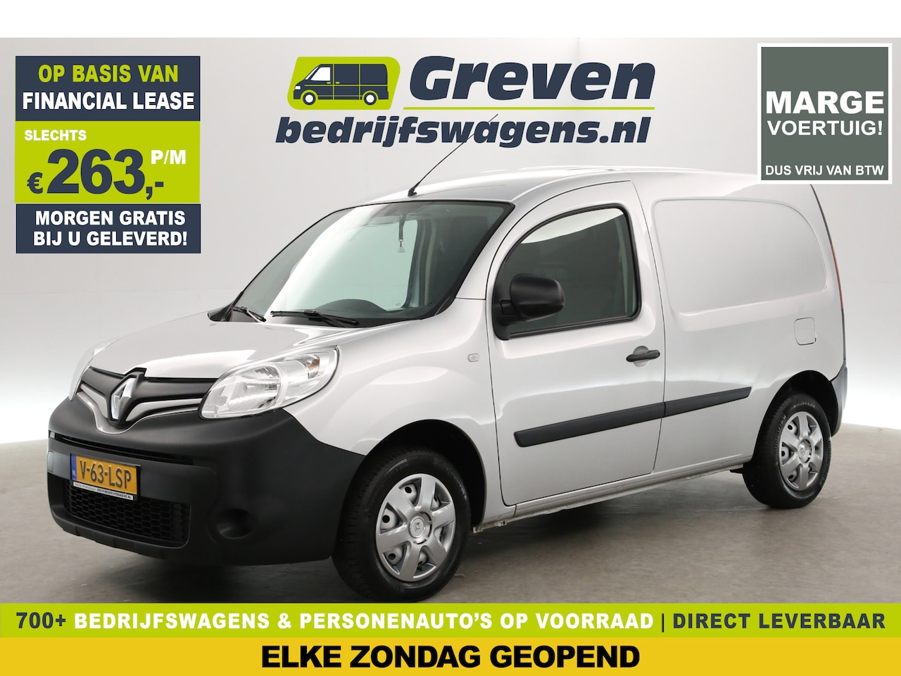Renault Kangoo - 1.5 dCi | MARGE | Airco | Cruise | Trekh. | Parkeersens. - AutoWereld.nl