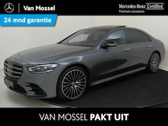 Mercedes-Benz S-klasse - 580 e Lang AMG Line /Panoramadak /HUD /Burmester 3D /Rijassistentiepakket /Achterasbesturi