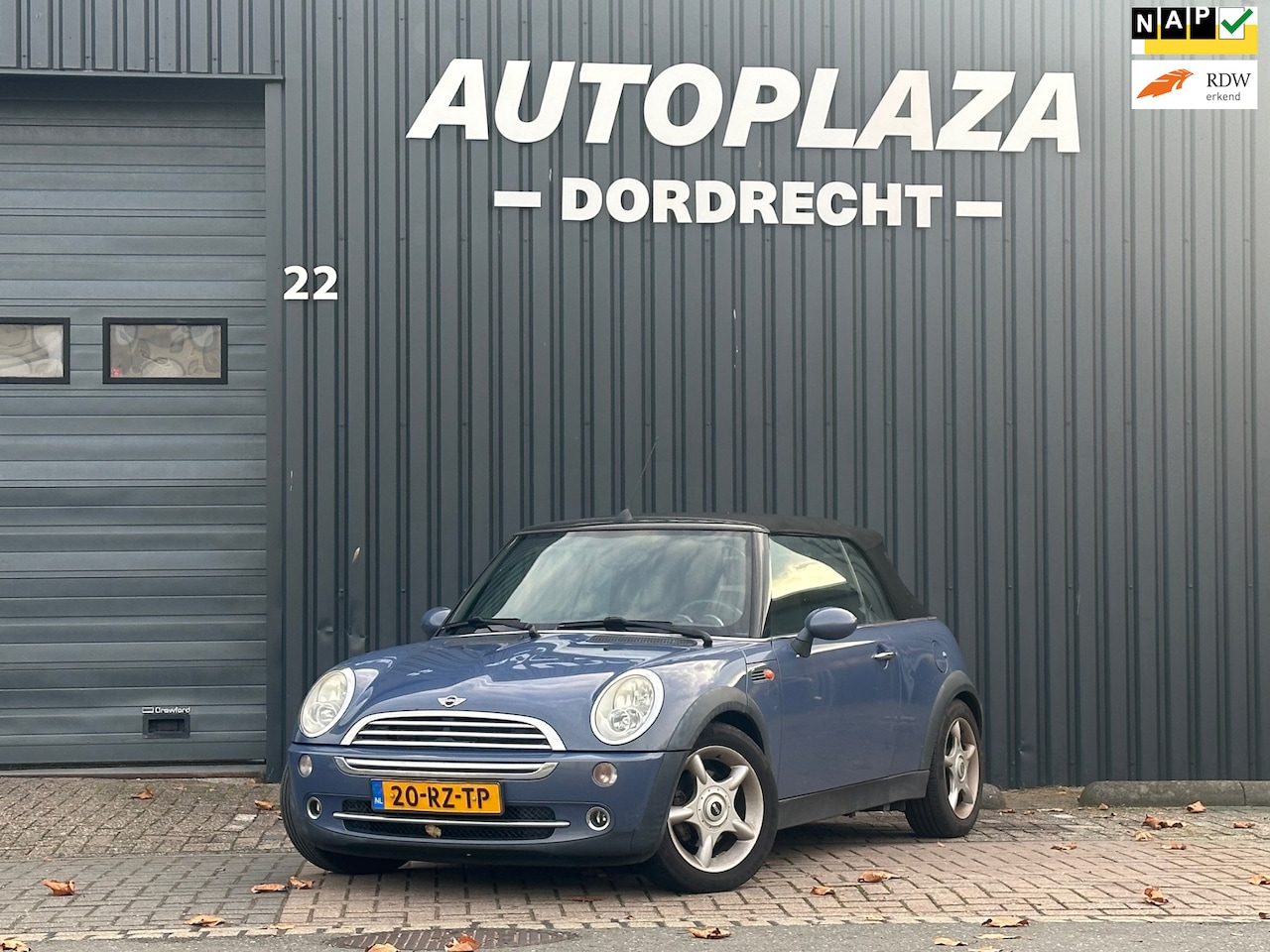 MINI Cabrio - Mini 1.6 Cooper Chili Orig. NL Auto - AutoWereld.nl