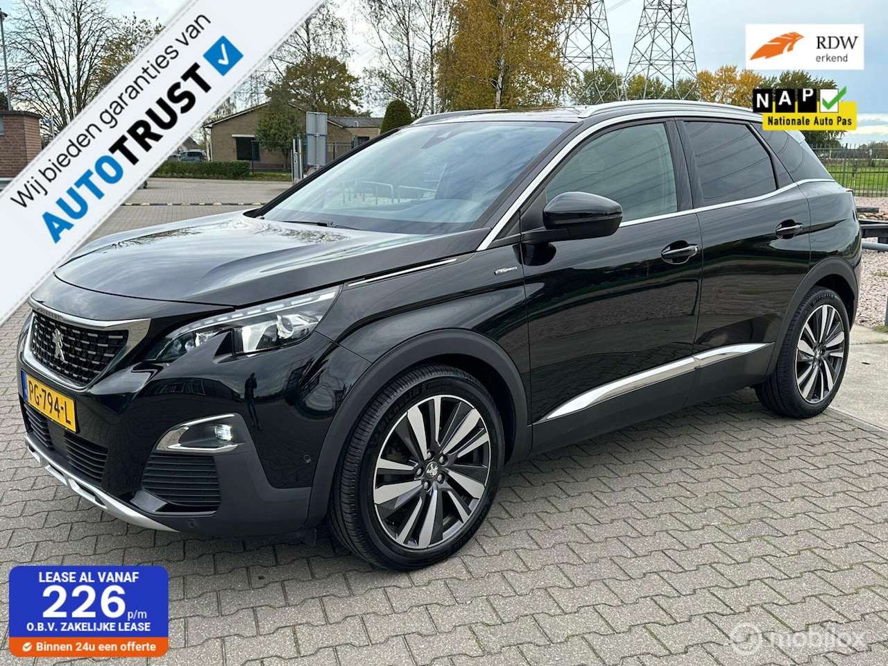Peugeot 3008 - 1.2 PureTech GT Line/1EiG/NAP/LINE ASSIST/360 CAM/TREKHAAK/SFEERVERLICHTING/DODEHOEK/VIRTU - AutoWereld.nl