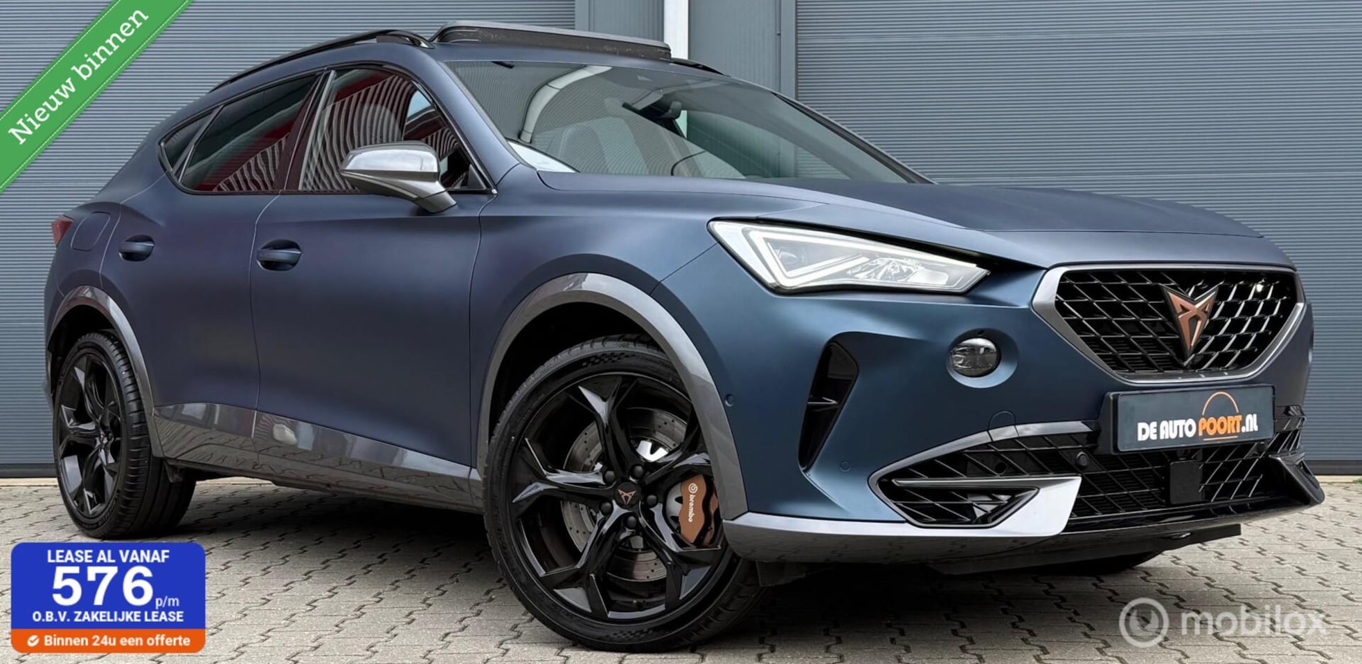 CUPRA Formentor - 2.0 TSI 4DRIVE 310PK Pano.dak/Brembo/Leder/LED - AutoWereld.nl