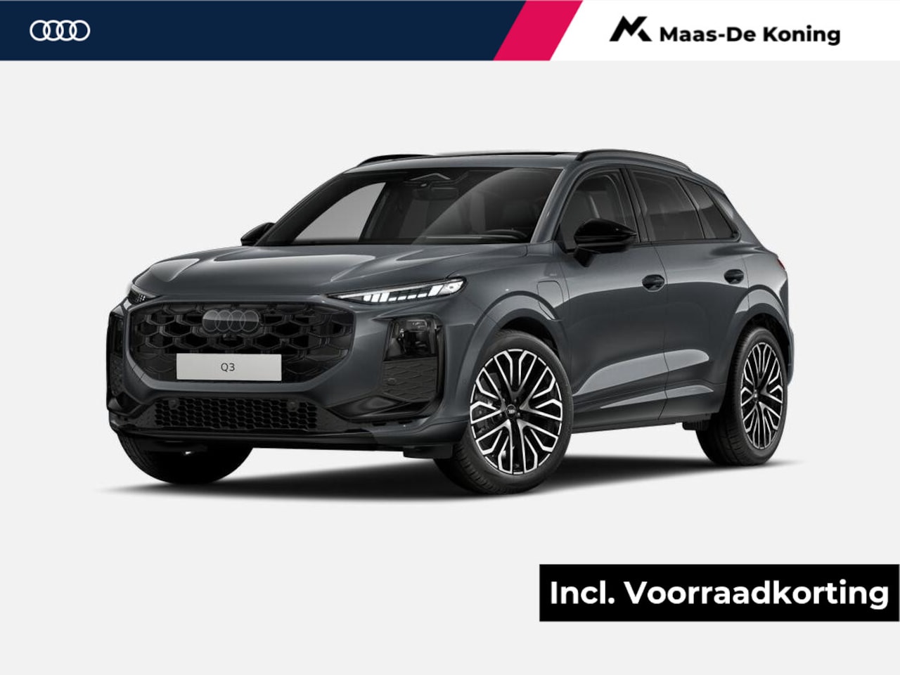 Audi Q3 - 1.5 TFSI e-hybrid S edition 272 PK · MMI experience pro · Panorama-glasdak · Techniekpakke - AutoWereld.nl