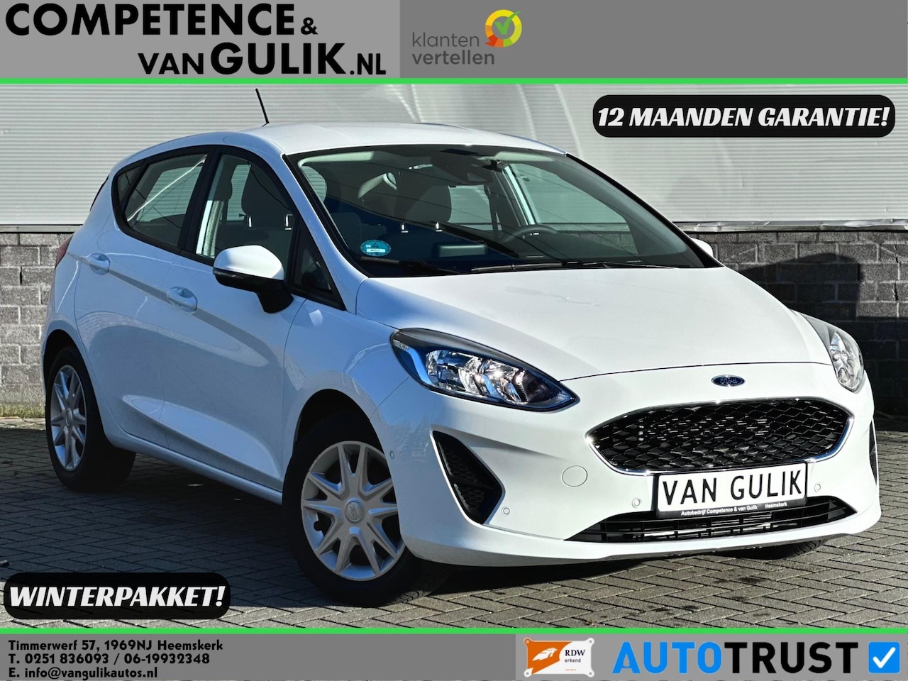 Ford Fiesta - 1.1 Trend | Camera | Carplay | Winterpakket | Navigatie | - AutoWereld.nl