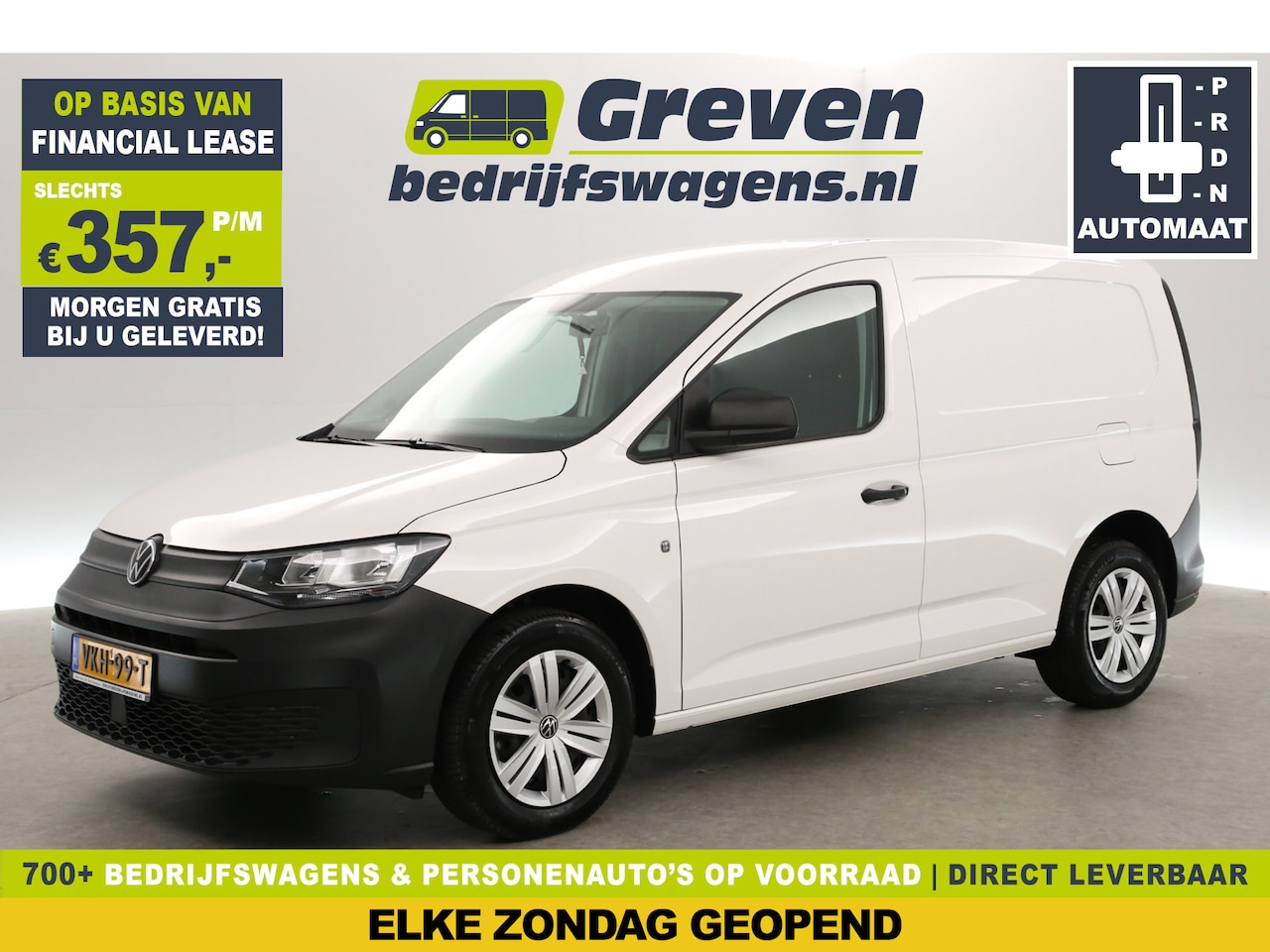 Volkswagen Caddy - 2.0 TDI 123PK | Automaat | Camera | Airco | Trekhaak | Cruisecontrol - AutoWereld.nl