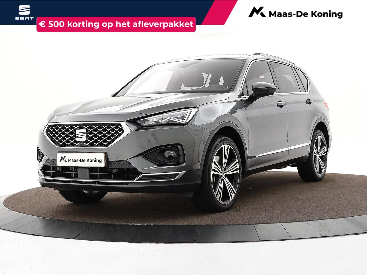 SEAT Tarraco - 2.0 TSI 190pk DSG 4DRIVE Xcellence Limited Edition · 360 Camera · Elek. Trekhaak · Apple/A - AutoWereld.nl