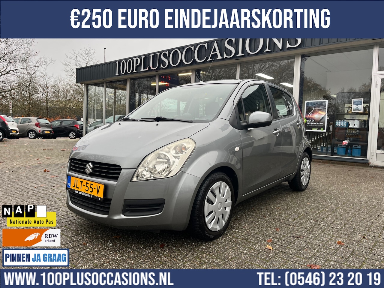 Suzuki Splash - 1.0 Base | Nwe apk | Bak gereviseerd | Kleine beurt | A/C - AutoWereld.nl
