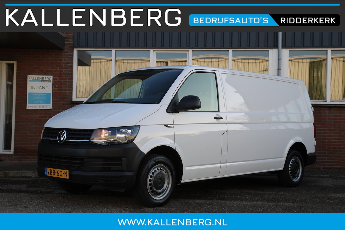 Volkswagen Transporter - 2.0 TDI 102PK L2H1 Trekhaak / Cruise / Navi - AutoWereld.nl