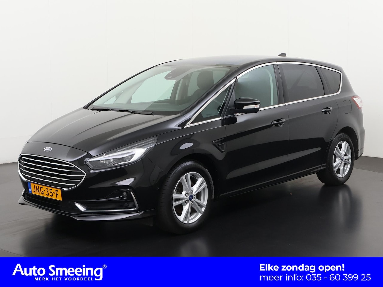 Ford S-Max - 2.5i HEV Titanium | 7 Persoons | Panoramadak | Leder | Zondag Open! - AutoWereld.nl