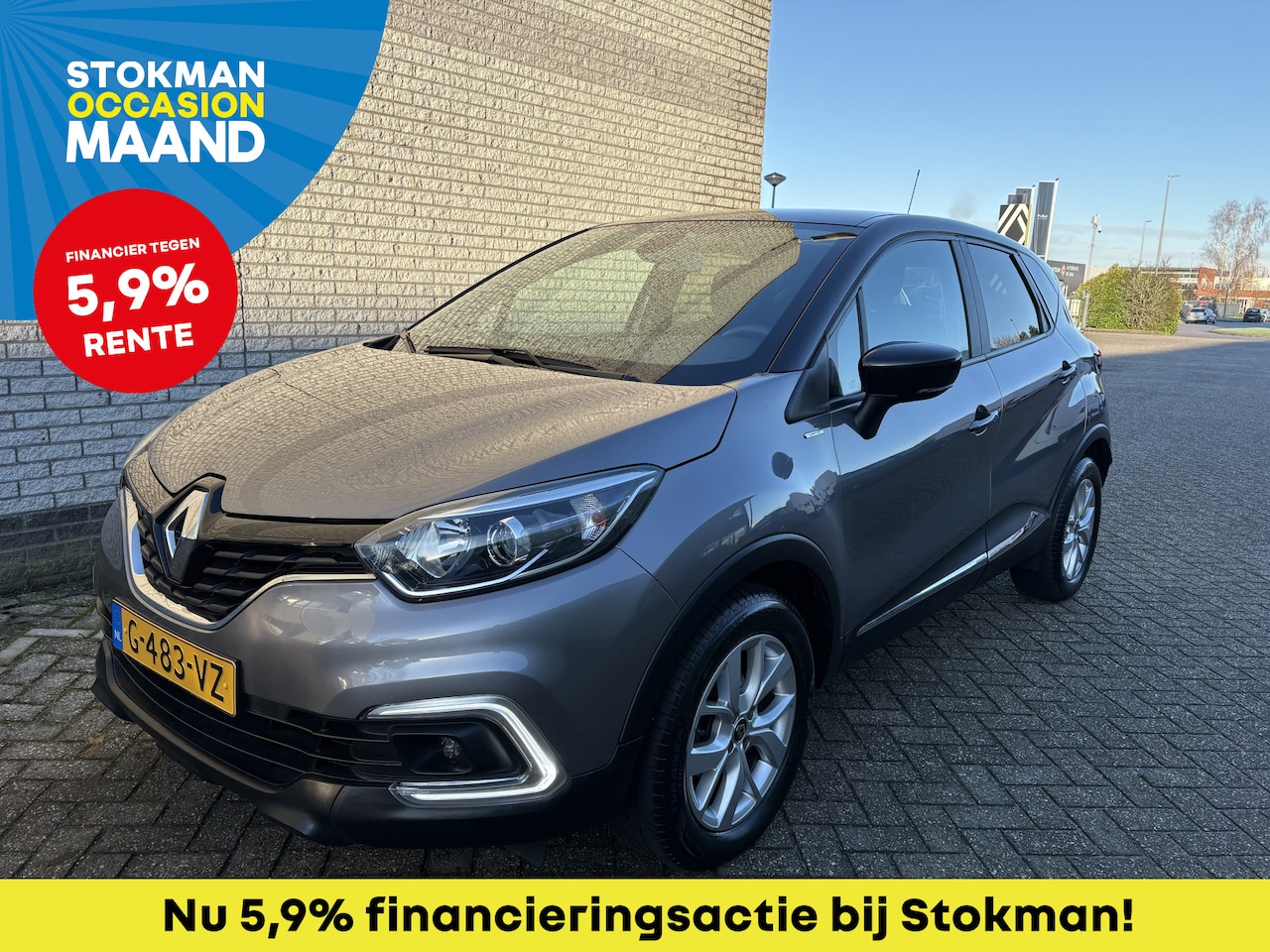 Renault Captur - 0.9 TCe Limited | navigatie | climate control | trekhaak | parkeersensoren | incl. Bovag r - AutoWereld.nl