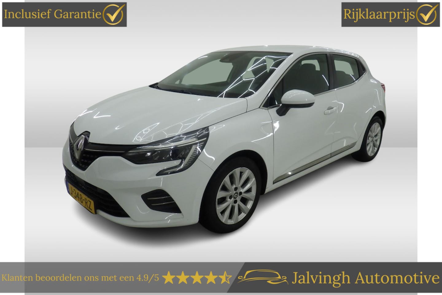 Renault Clio - 1.0 TCe Intens |Clima!|PDC|Carplay|Half leer! - AutoWereld.nl
