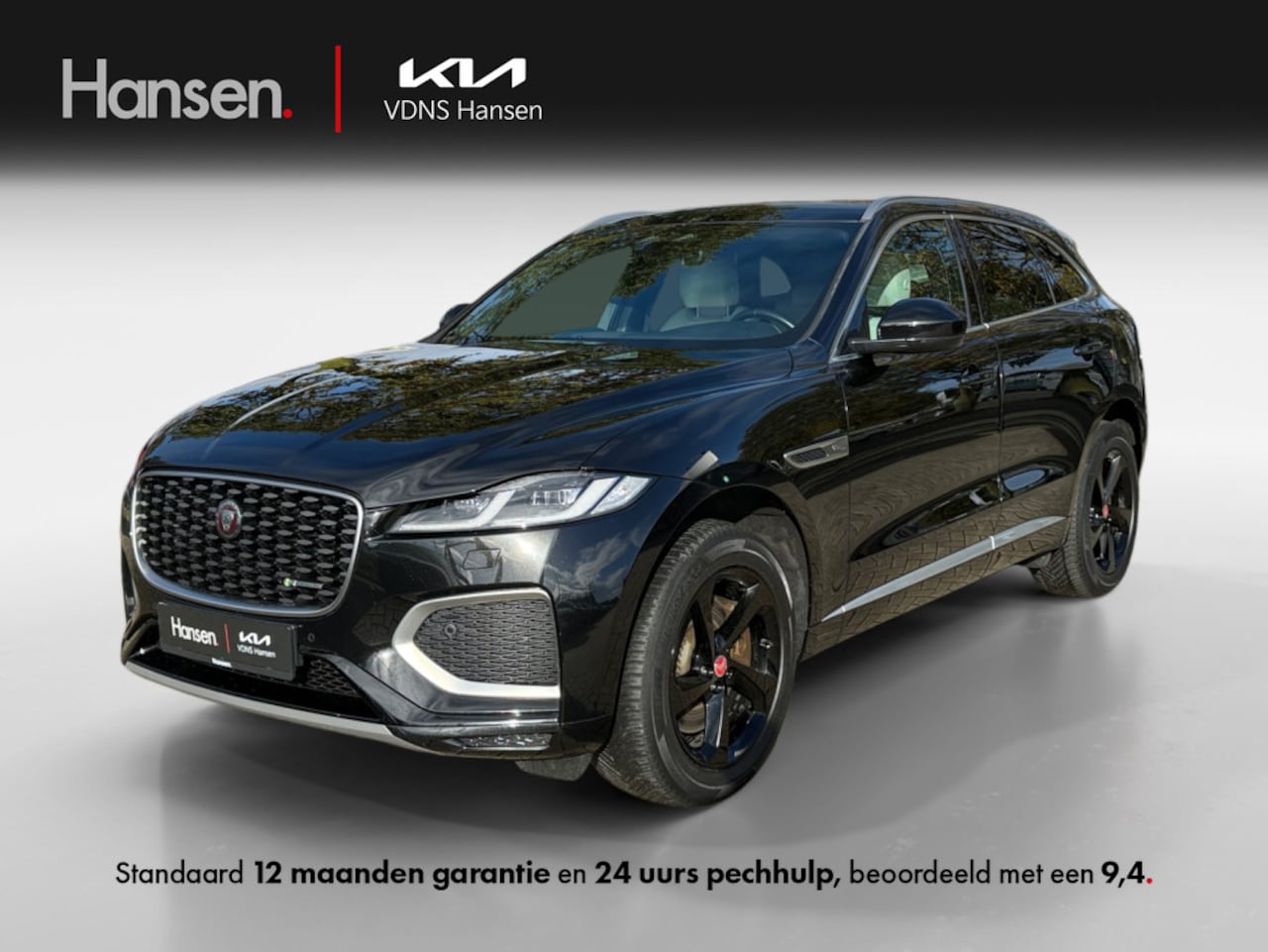 Jaguar F-Pace - 2.0 P400e R-Dynamic S I Trekhaak I Leder I Elek. stoelverstellin - AutoWereld.nl