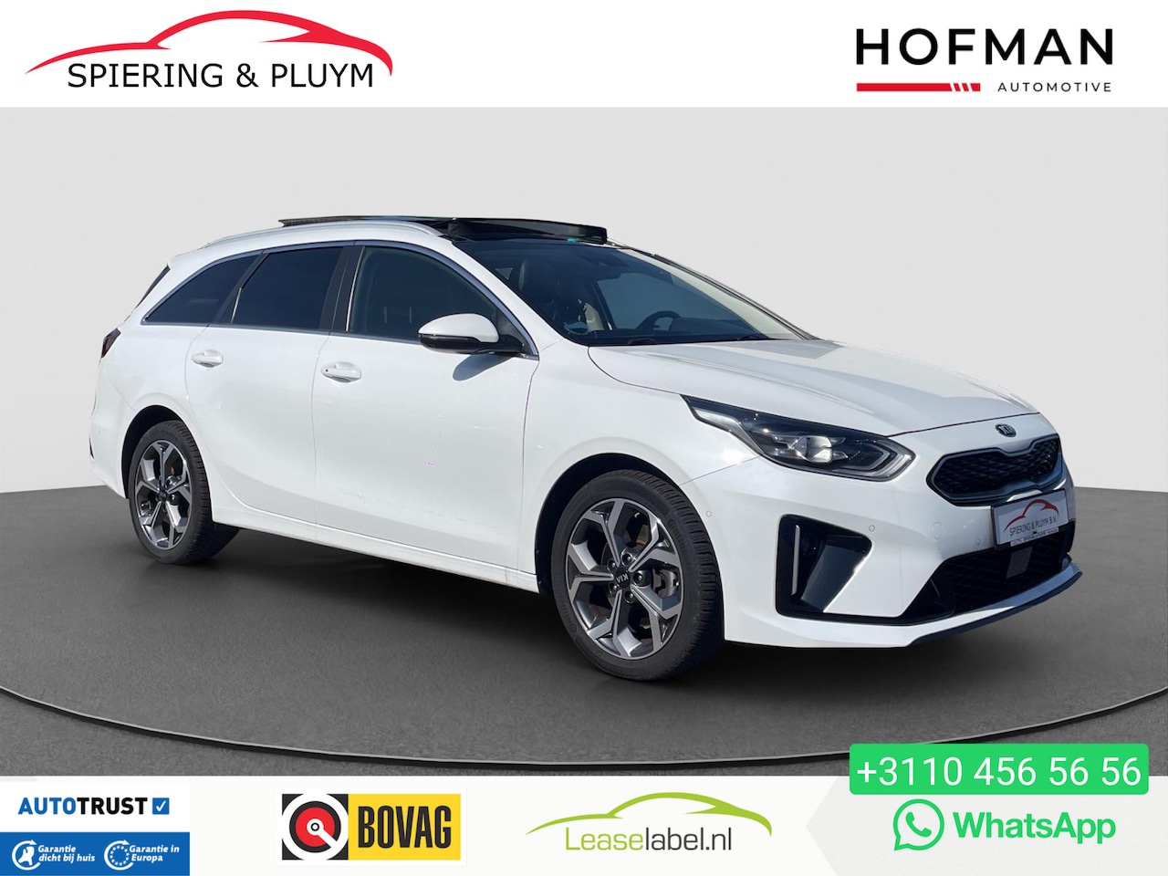 Kia Cee'd Sportswagon - Ceed 1.6 GDI PHEV ExecutiveLine | Pano | Keyless | Leder - AutoWereld.nl
