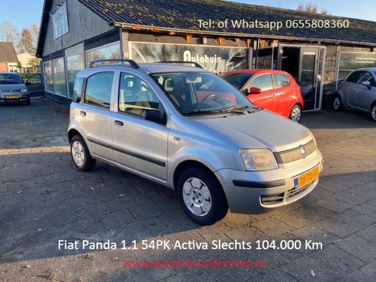 Fiat Panda - 1.1 40KW Actual Boekjes Zéér Zuinig - AutoWereld.nl