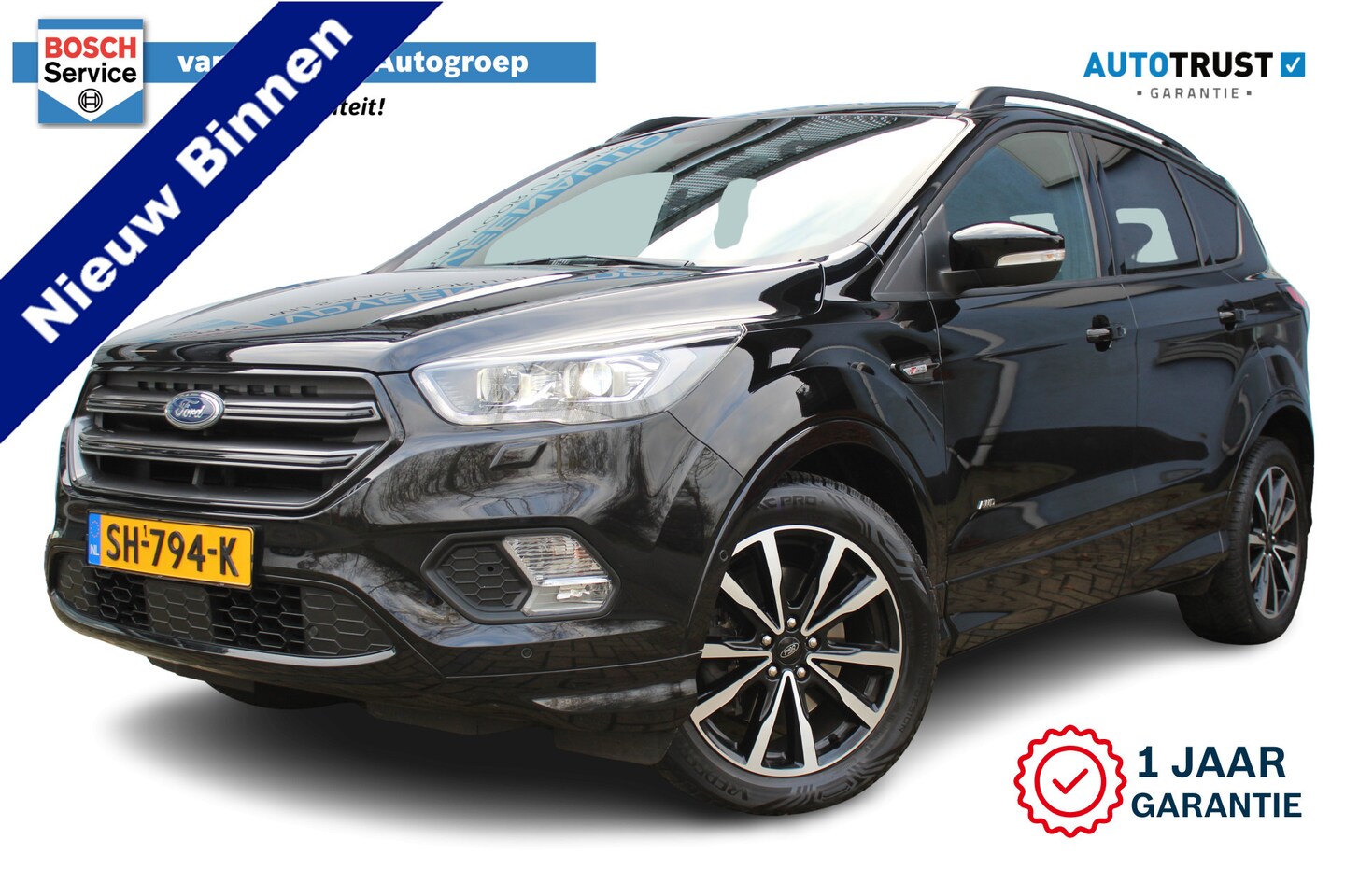 Ford Kuga - AWD 1.5 EcoBoost ST Line 183pk | Incl. 12 maanden Garantie | Panorama dak | SONY Audiosyst - AutoWereld.nl