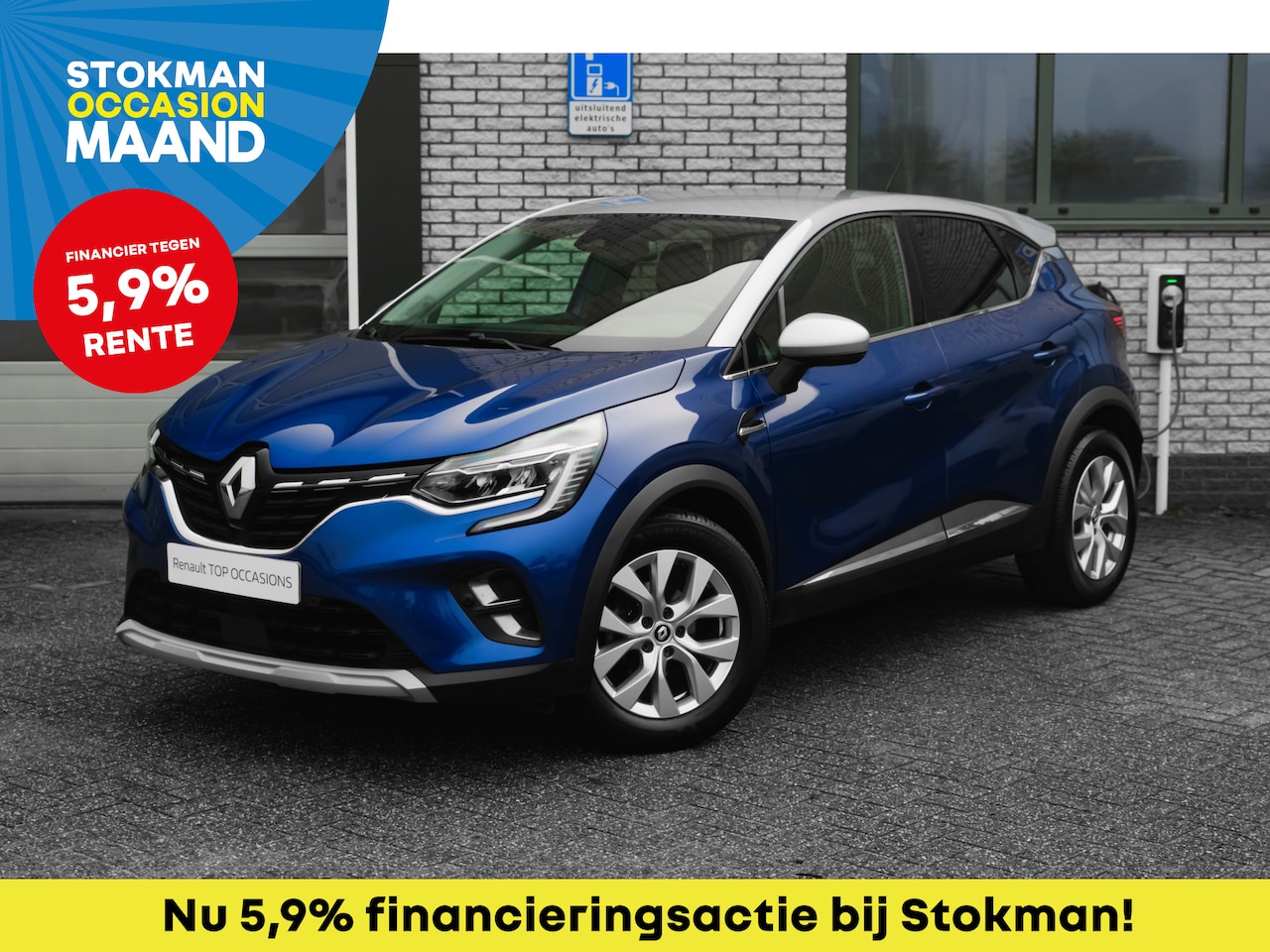 Renault Captur - 1.0 TCe 90 Intens | navigatie | parkeersensoren voor en achter | camera | incl. Bovag rijk - AutoWereld.nl