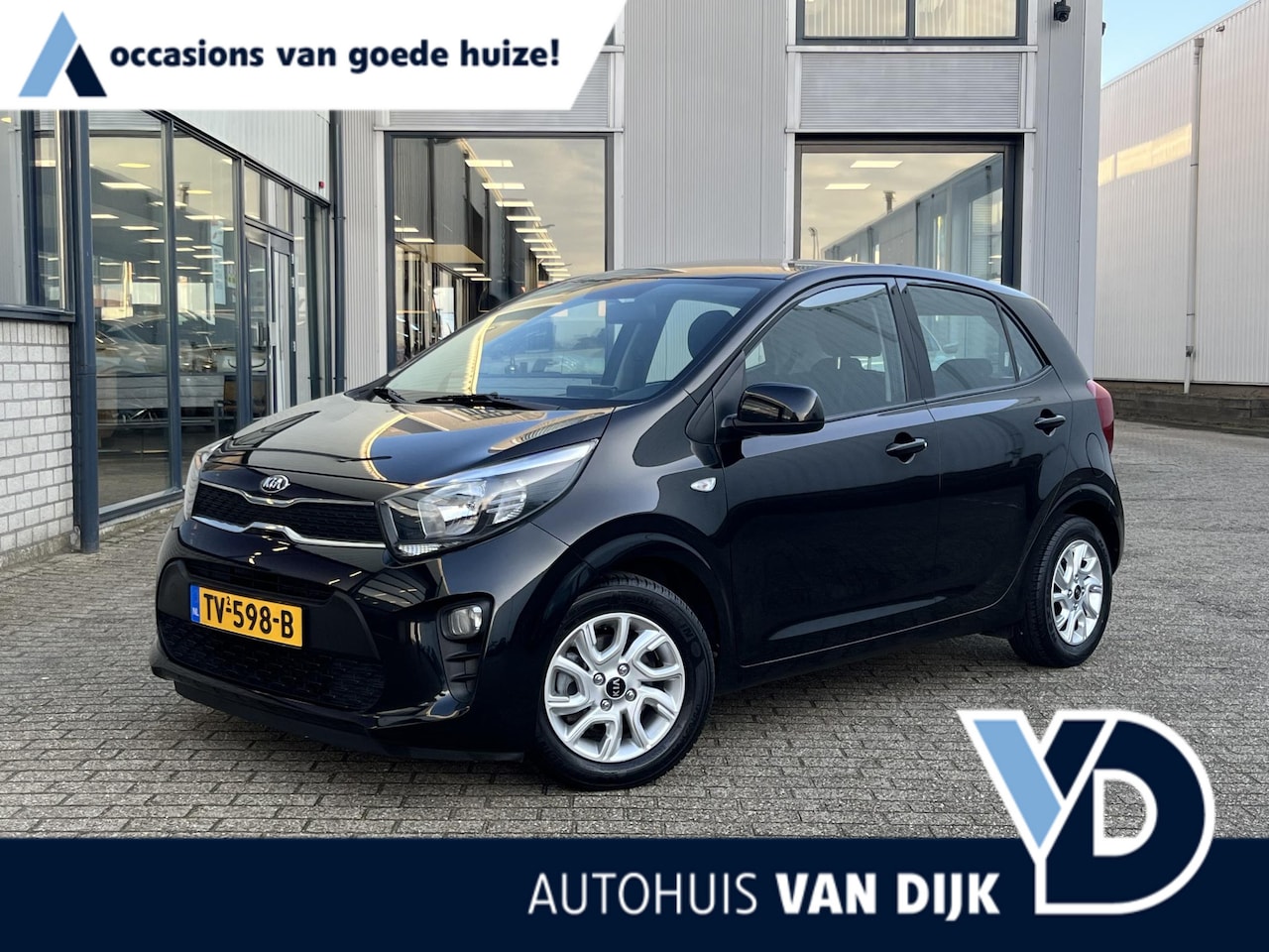 Kia Picanto - 1.0 CVVT ComfortPlusLine Navigator | NL Auto/Navi/Airco/14"/Camera/Apple CarPlay-Android A - AutoWereld.nl
