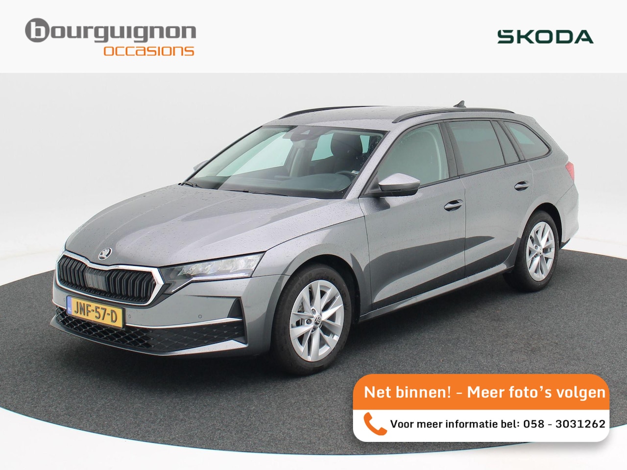 Skoda Octavia Combi - 1.5 TSi 150 Pk Automaat Business Edition | Adaptive Cruise | CarPlay | Navigatie | Stoelve - AutoWereld.nl