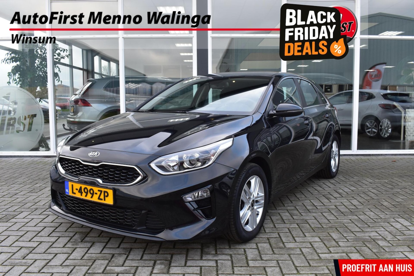 Kia Cee'd - Ceed 1.0 T-GDi DynamicLine|Automaat|Cruise|Navi|Camera|Apple carplay/Android auto| - AutoWereld.nl