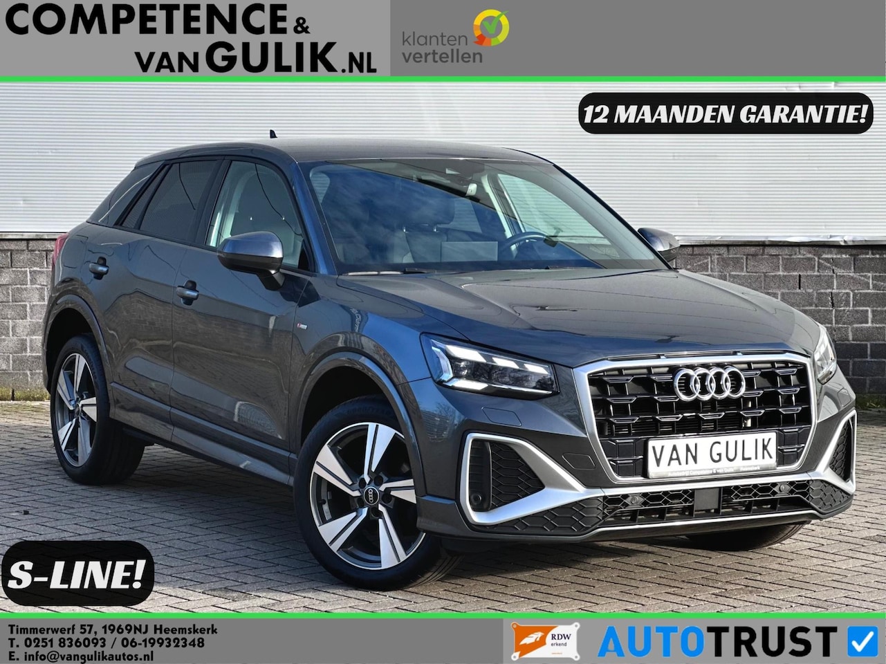 Audi Q2 - 35 TFSI S Edition | S-Line | ACC | Camera | Matrix | - AutoWereld.nl