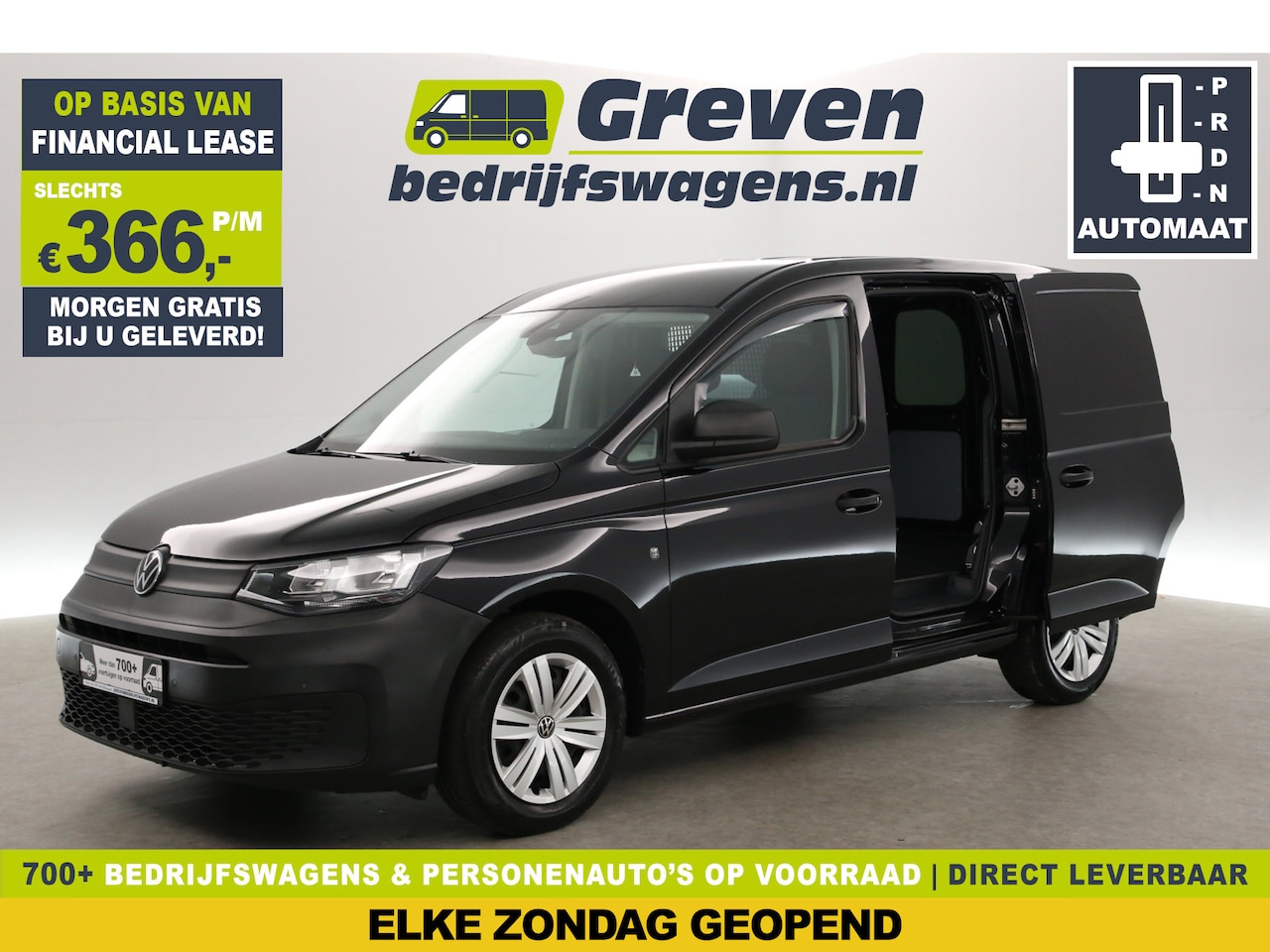 Volkswagen Caddy - 2.0 TDI 123PK | Automaat | Adap. Cruise | Clima | Trekh. | 2xSchuifdeur | Stoelverw. | Par - AutoWereld.nl