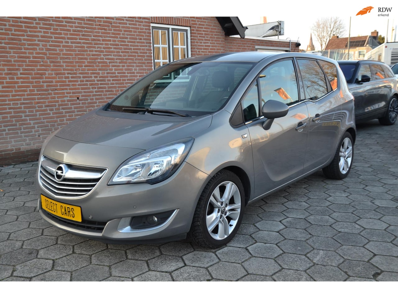Opel Meriva - 1.4 Turbo Cosmo - Airco - Navi+camara - Leer/Stof - Velgen - Parkeersensoren - Cruise cont - AutoWereld.nl