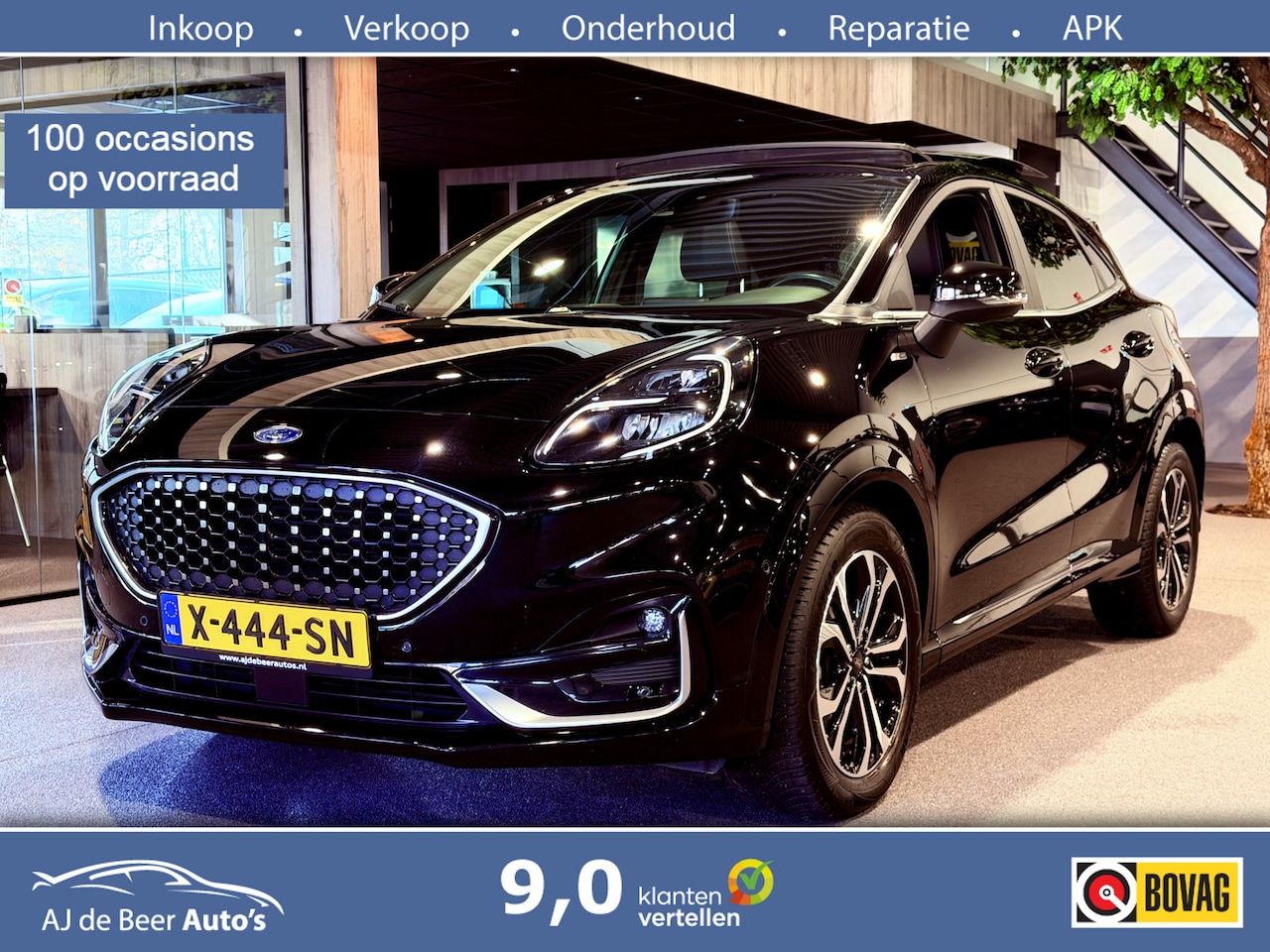 Ford Puma - 1.0 EcoBoost Hybrid ST-Line Vignale full optie | Panorama dak | Stuur/Stoel verwarming | M - AutoWereld.nl
