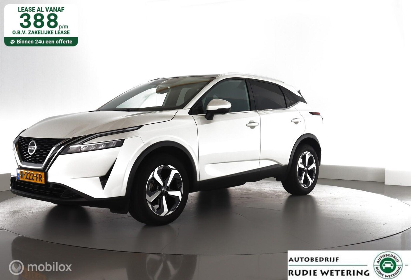 Nissan Qashqai - 1.3 140pk Premiere Edition NL-auto|nav|360cam|acc|pano|lmv18 - AutoWereld.nl